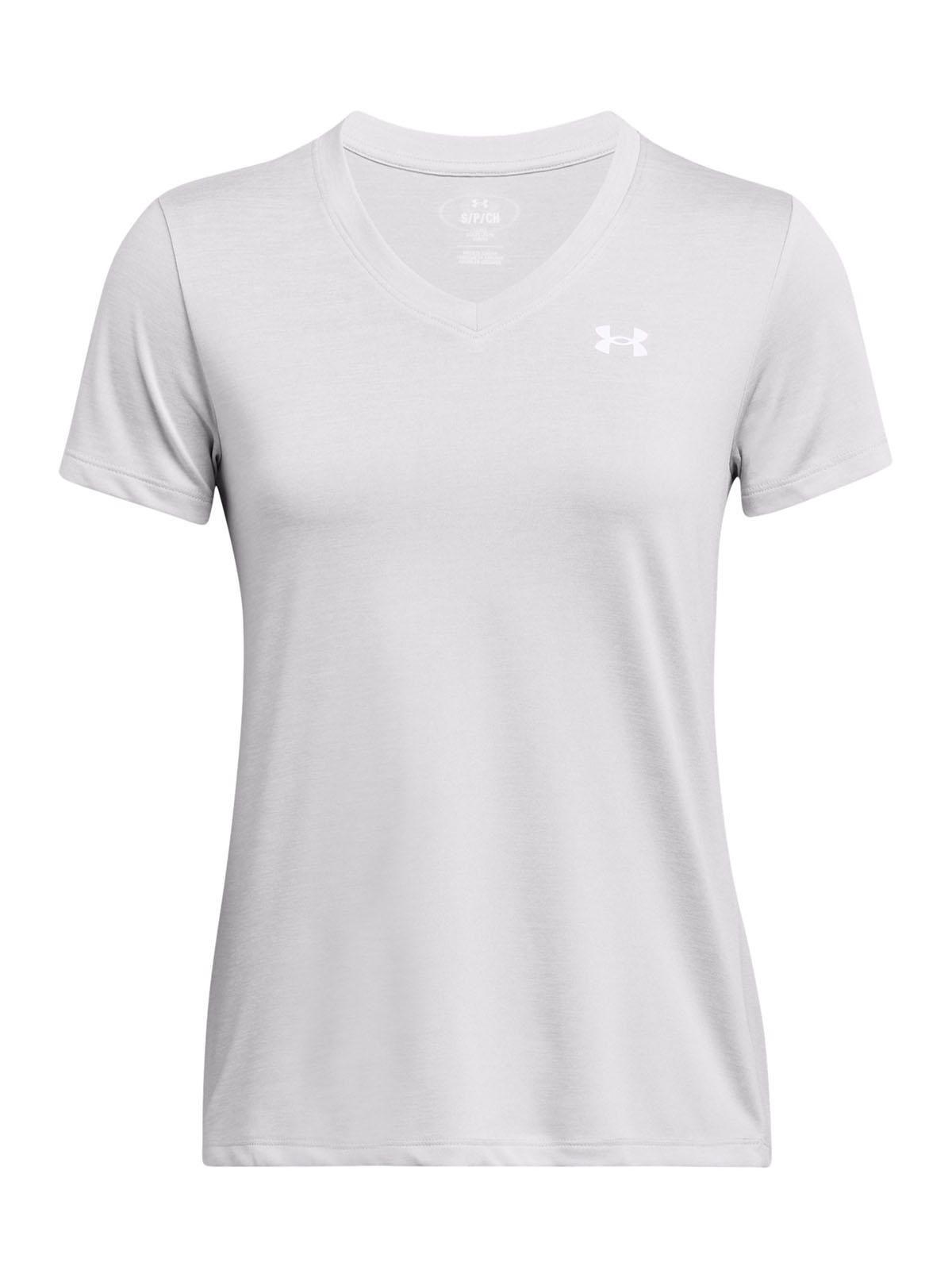 Polera manga corta Tech mujer Gris-0