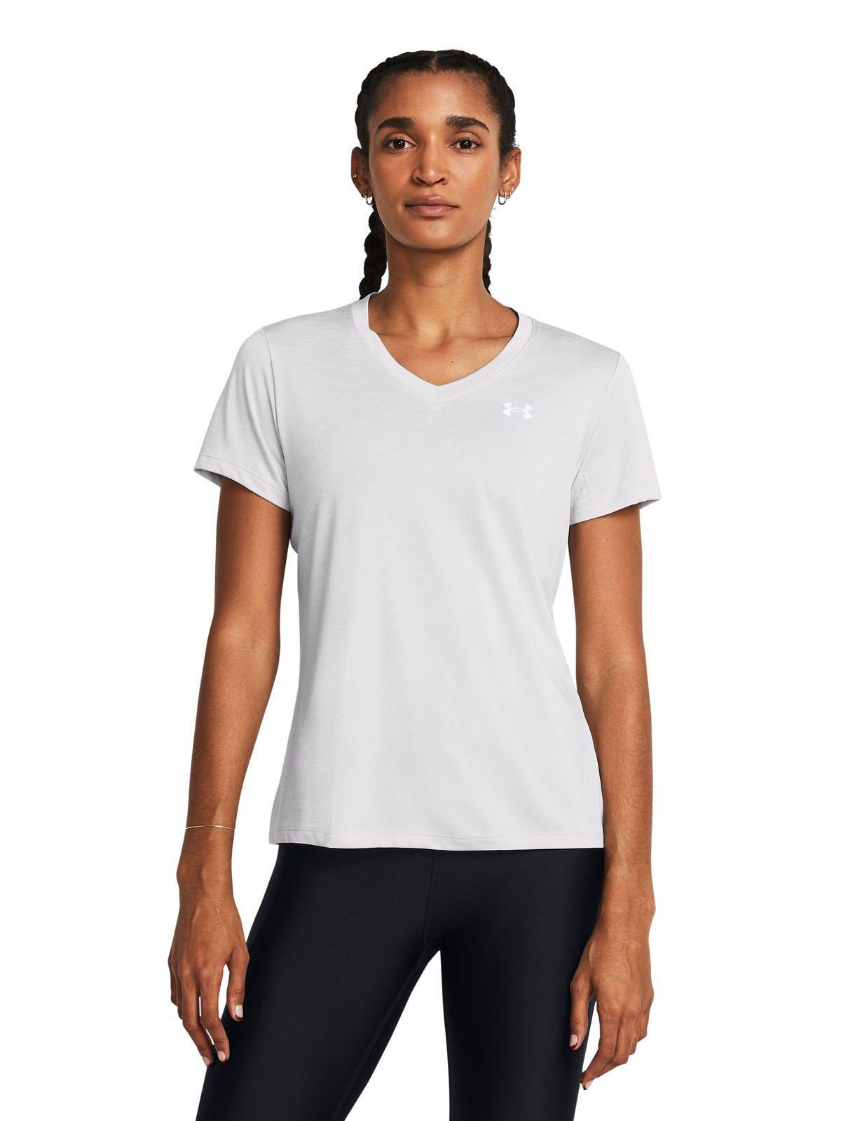 Polera manga corta Tech mujer Gris-3