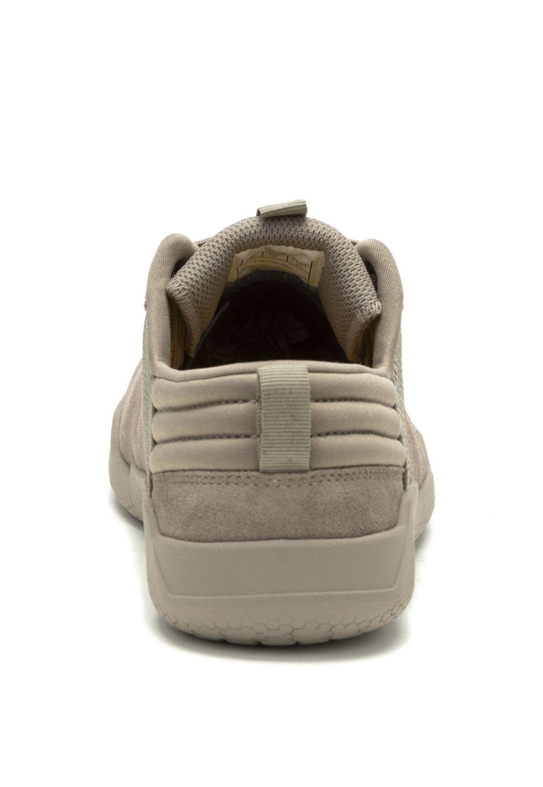 Zapatilla Gamuza Hombre Hex Café-5