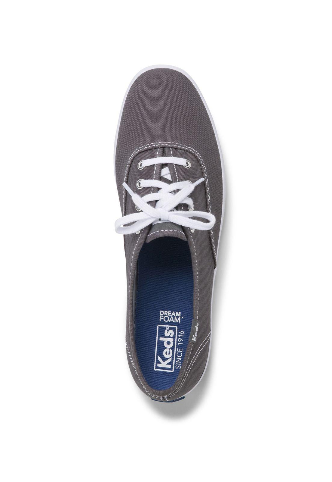 Zapatilla Mujer Champion Canvas Gris-5