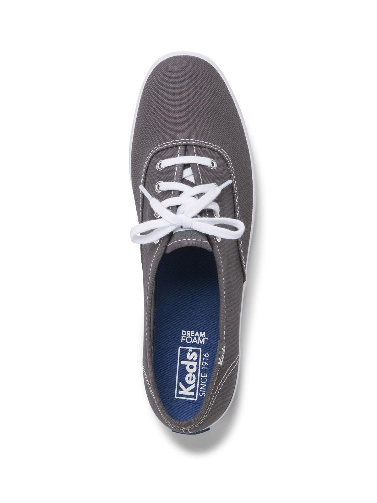 Zapatilla Mujer Champion Canvas Gris-5