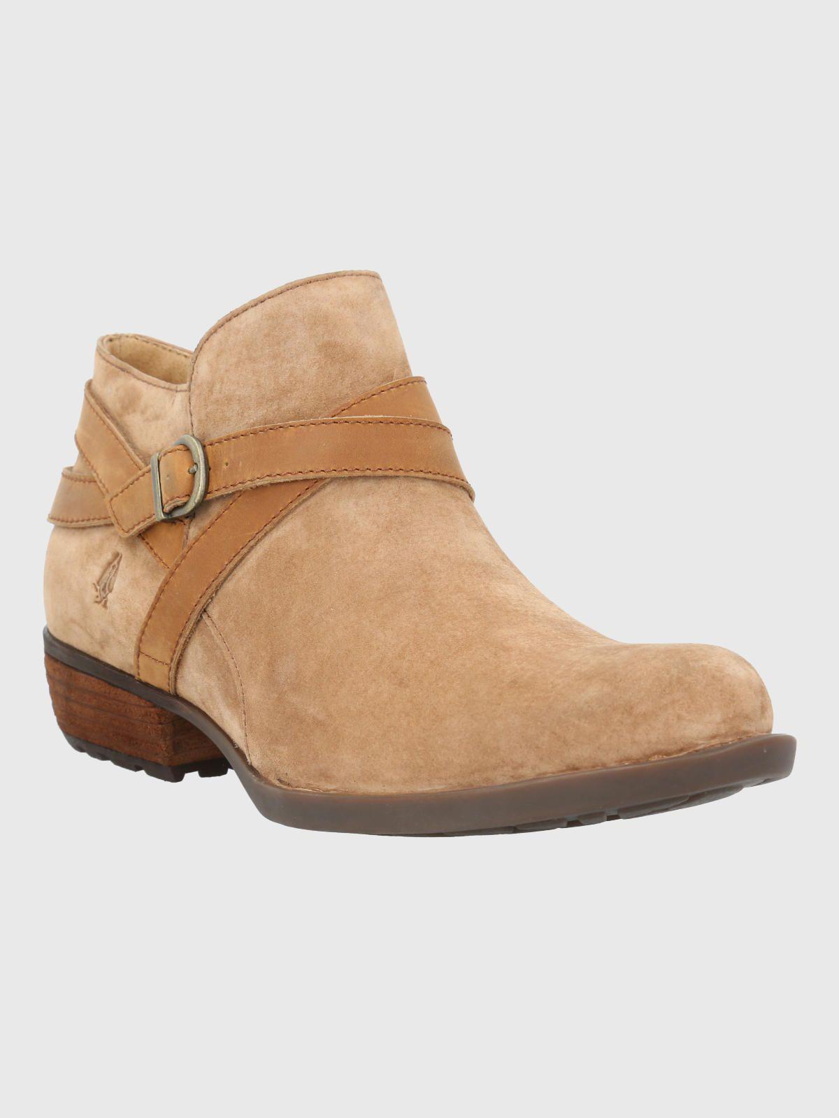 Botin Cuero Mujer Breda Café-0