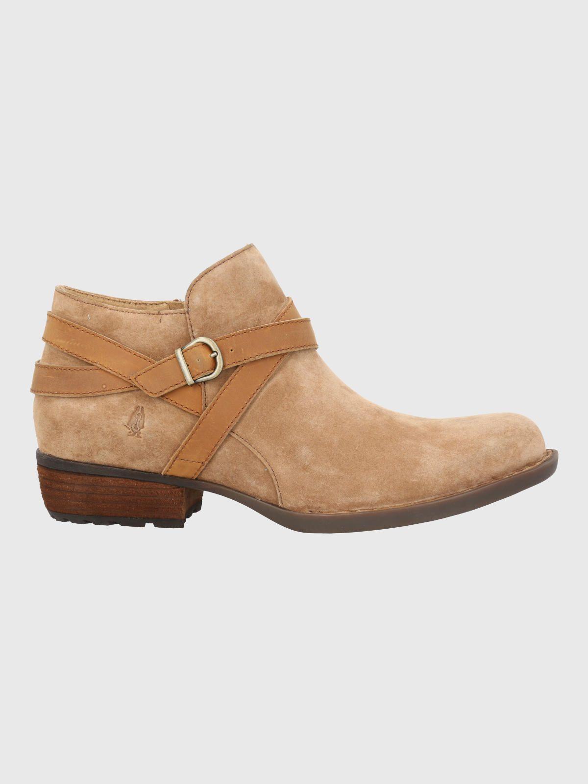 Botin Cuero Mujer Breda Café-1
