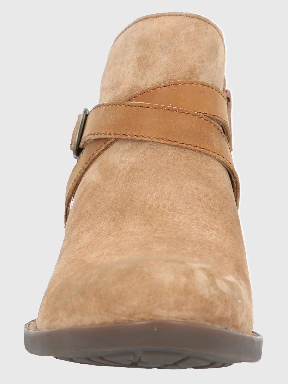 Botin Cuero Mujer Breda Café-3
