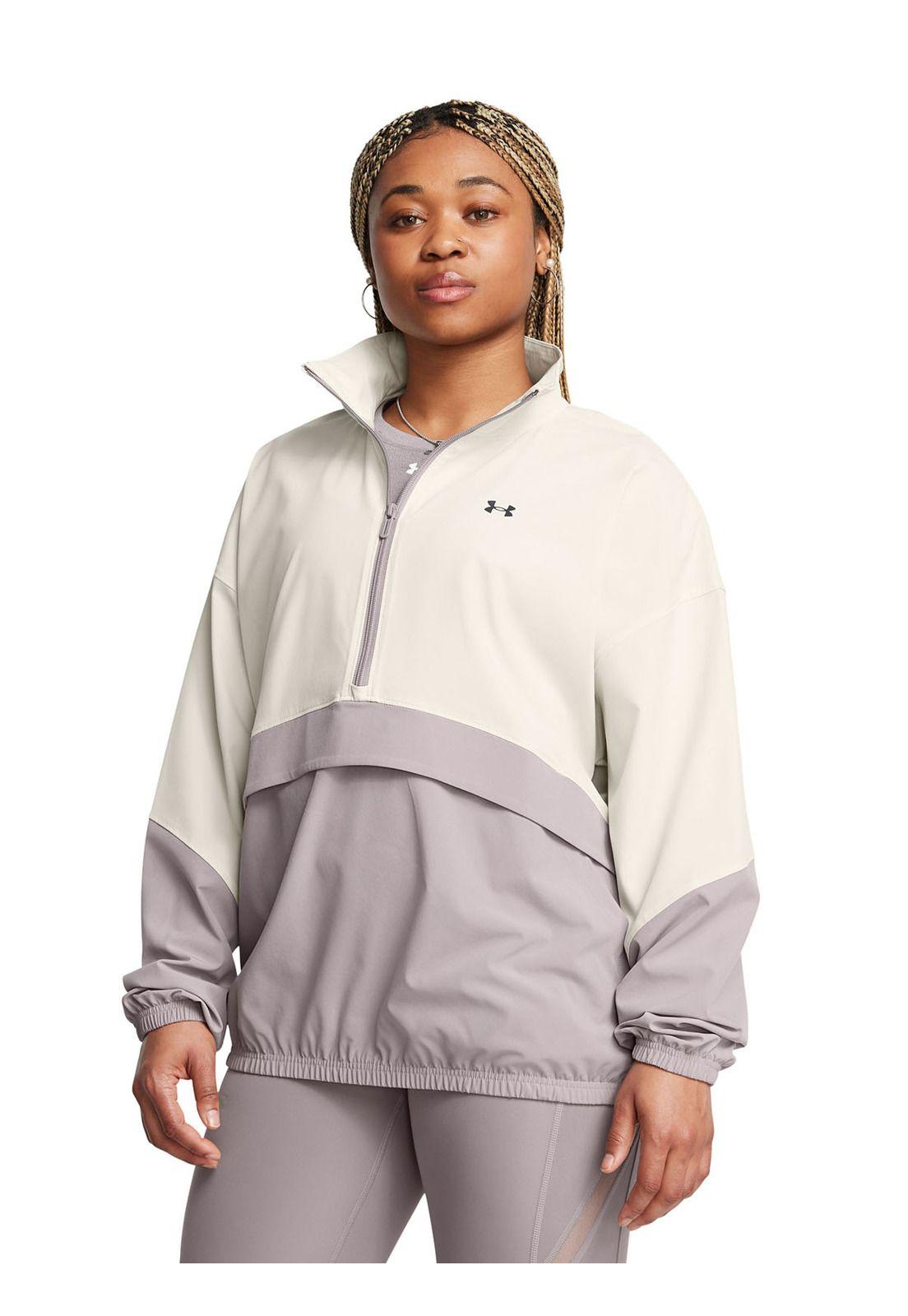 Chaqueta anorak ArmourSport mujer Blanco-3