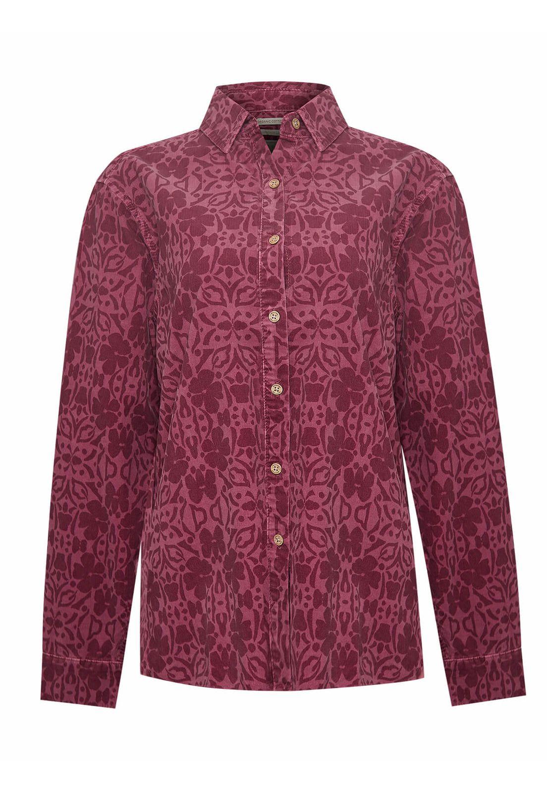 Blusa Algodón Orgánico Mujer Everest Rojo-0