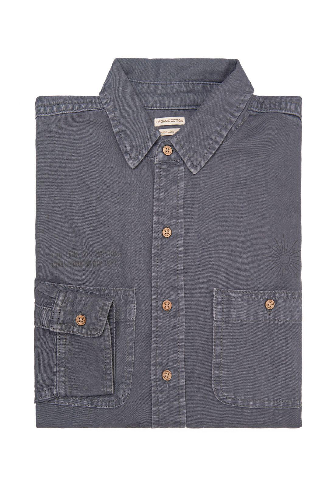 Blusa M/L Mujer Nature Gris-3