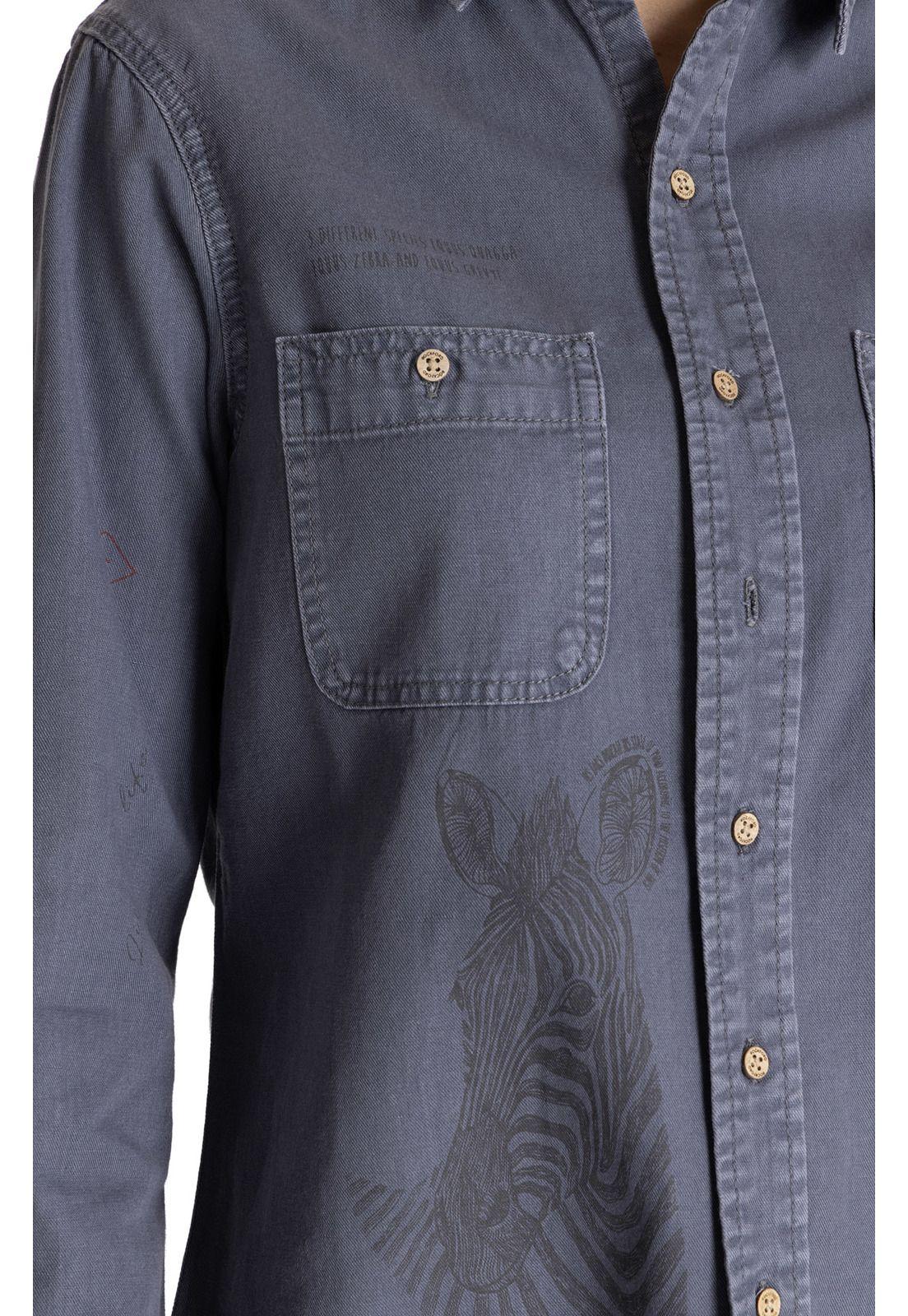 Blusa M/L Mujer Nature Gris-6