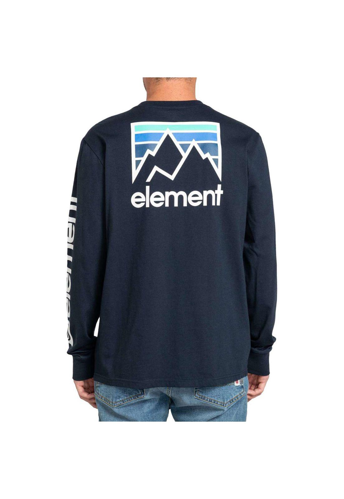Polera M/L Hombre Joint Azul Marino-2