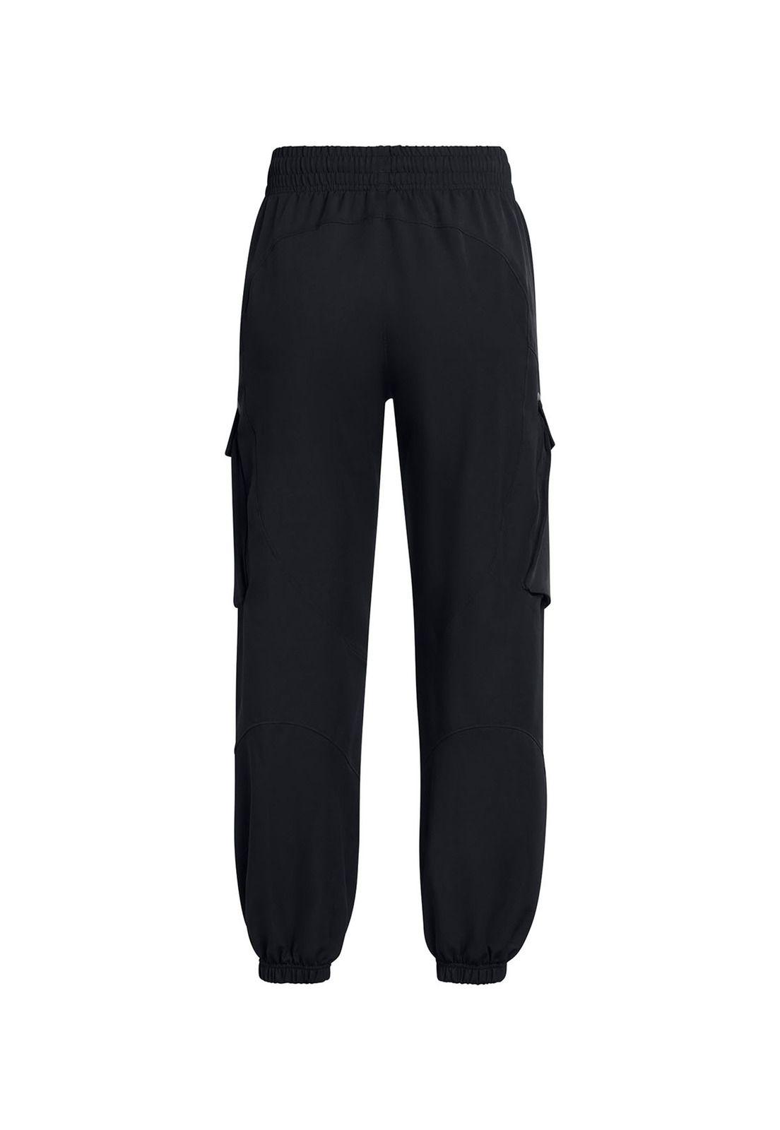 Pantalón UA Unstoppable cargo negro mujer-1