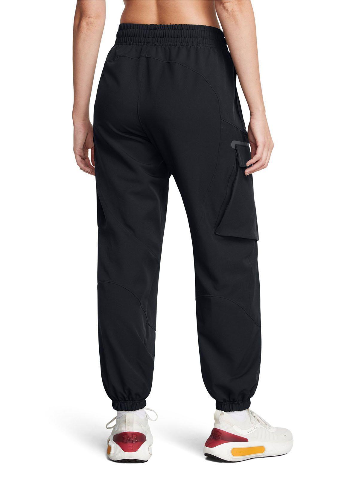 Pantalón UA Unstoppable cargo negro mujer-4