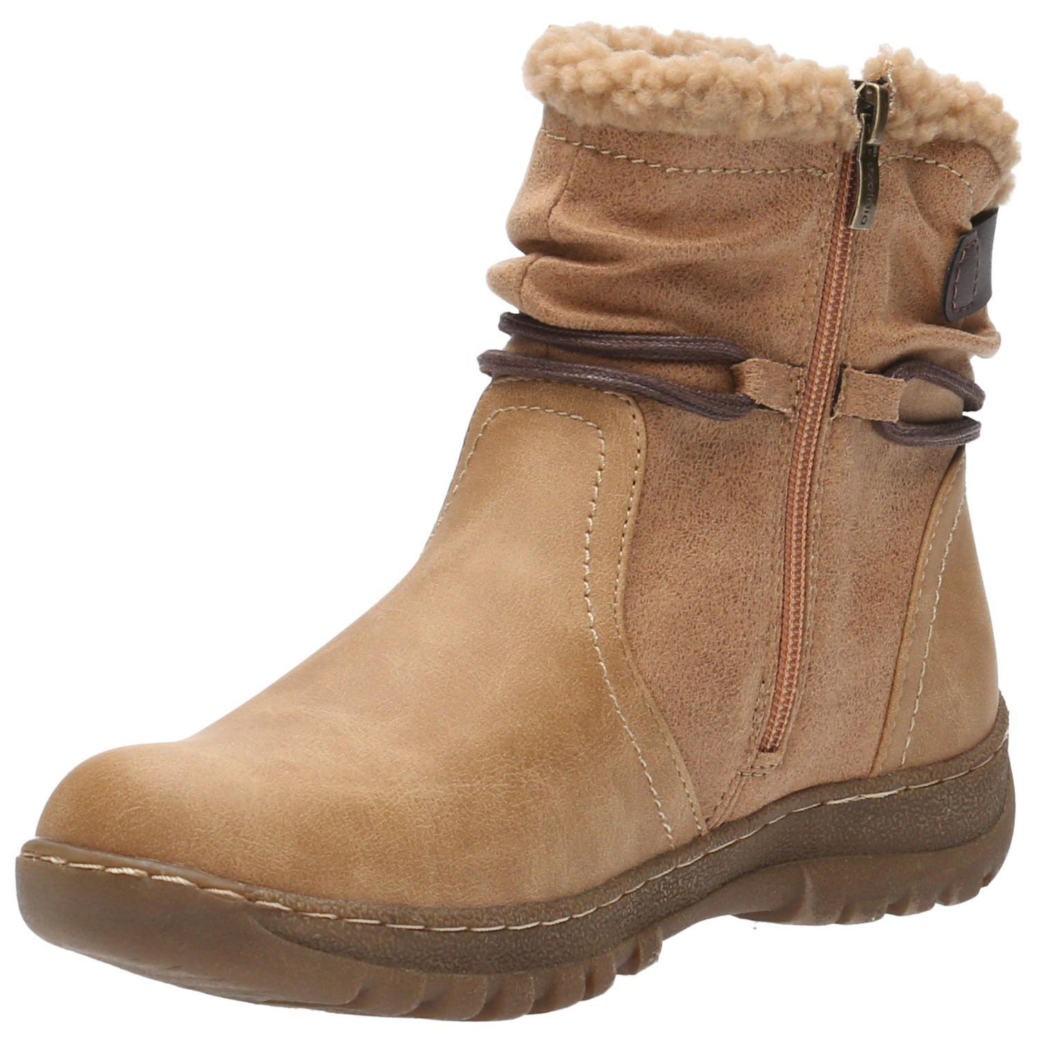 Botín Mujer Hanaku Camel-4