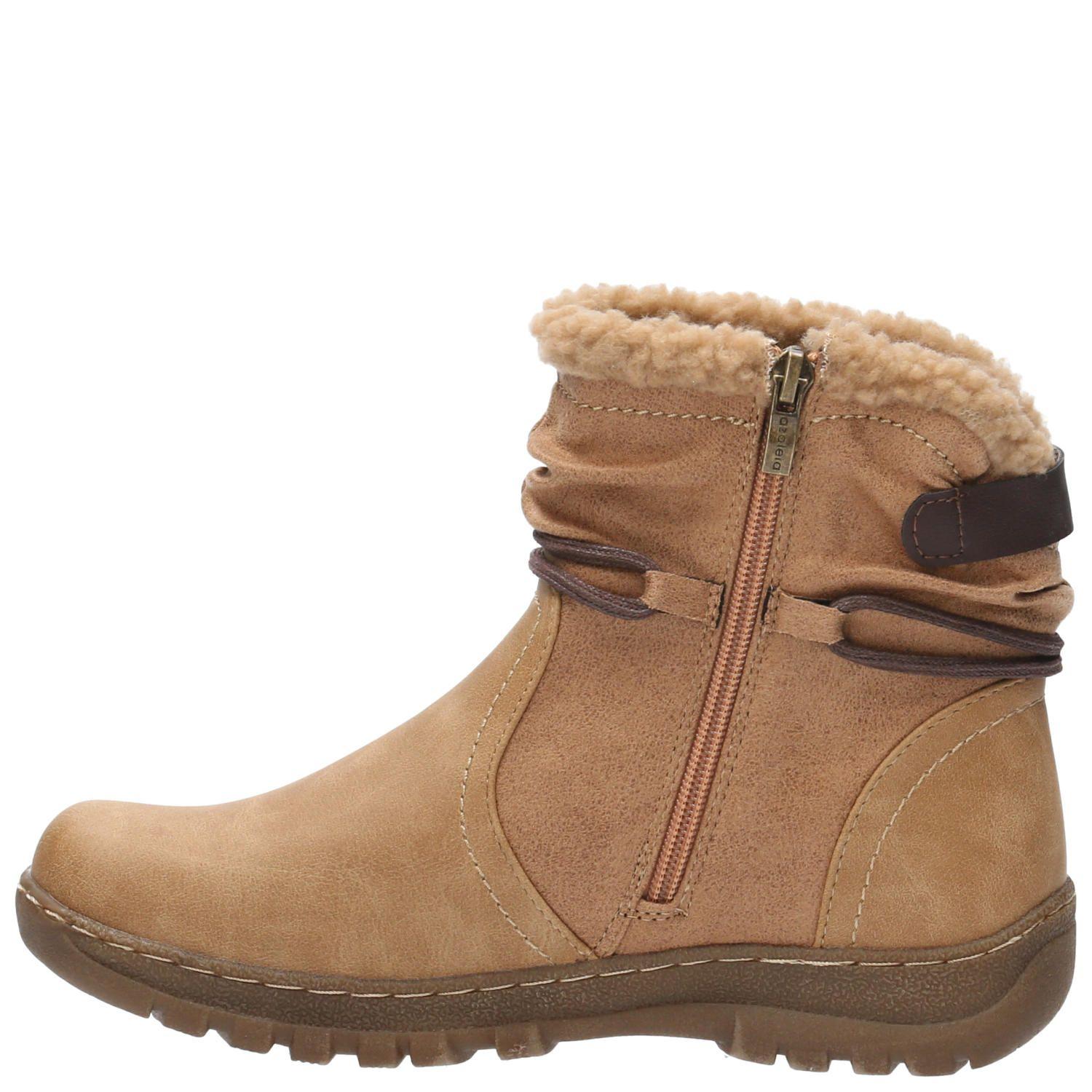 Botín Mujer Hanaku Camel-5