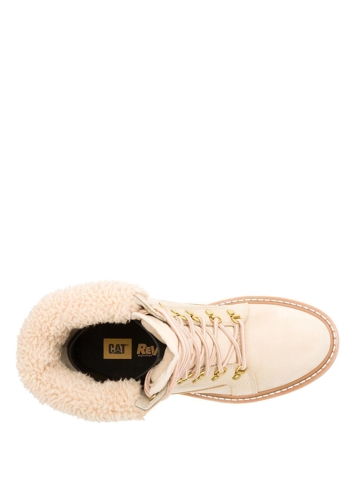 Botín Cuero Mujer Colorado Max Hiker Beige-6