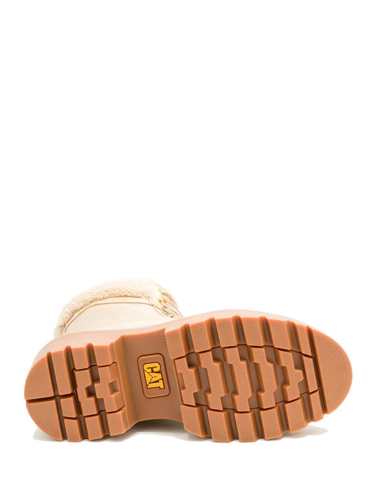Botín Cuero Mujer Colorado Max Hiker Beige-7