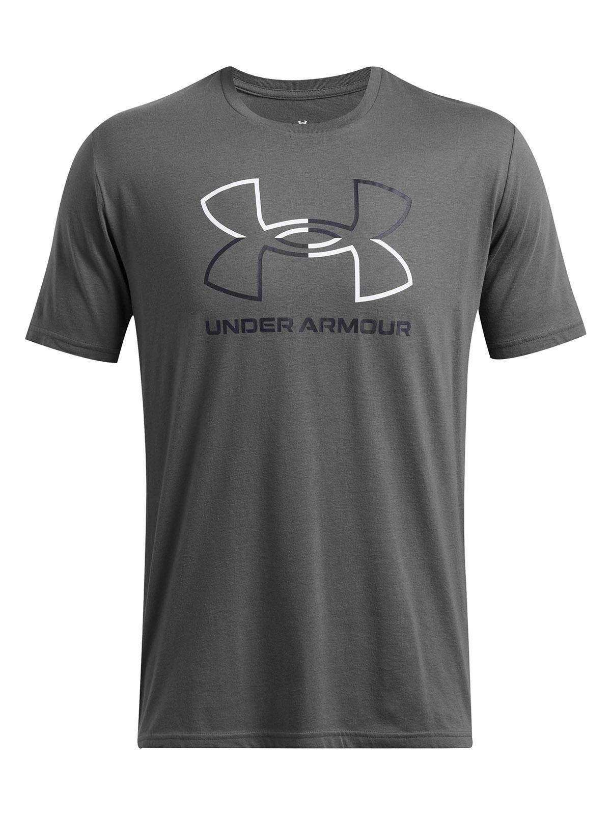 Polera Manga Corta Foundation Hombre Gris-0