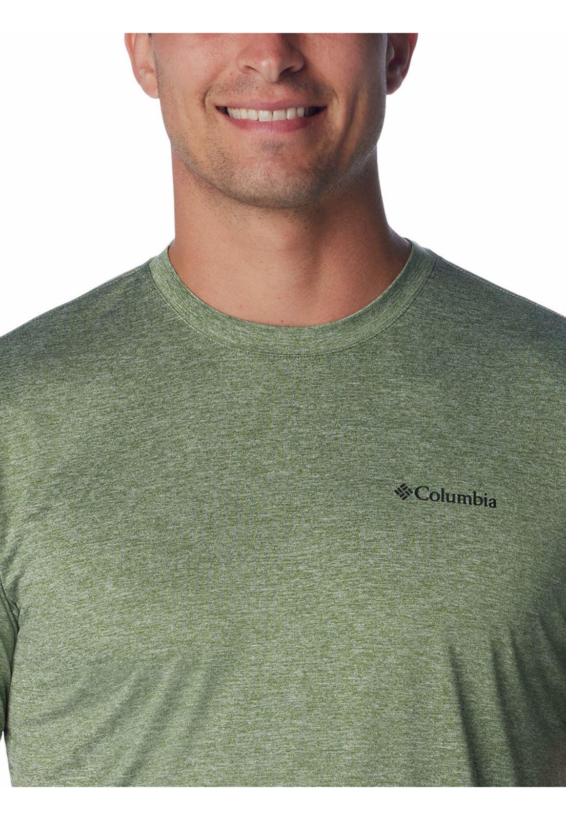 Polera Hombre Hike Crew Verde-3