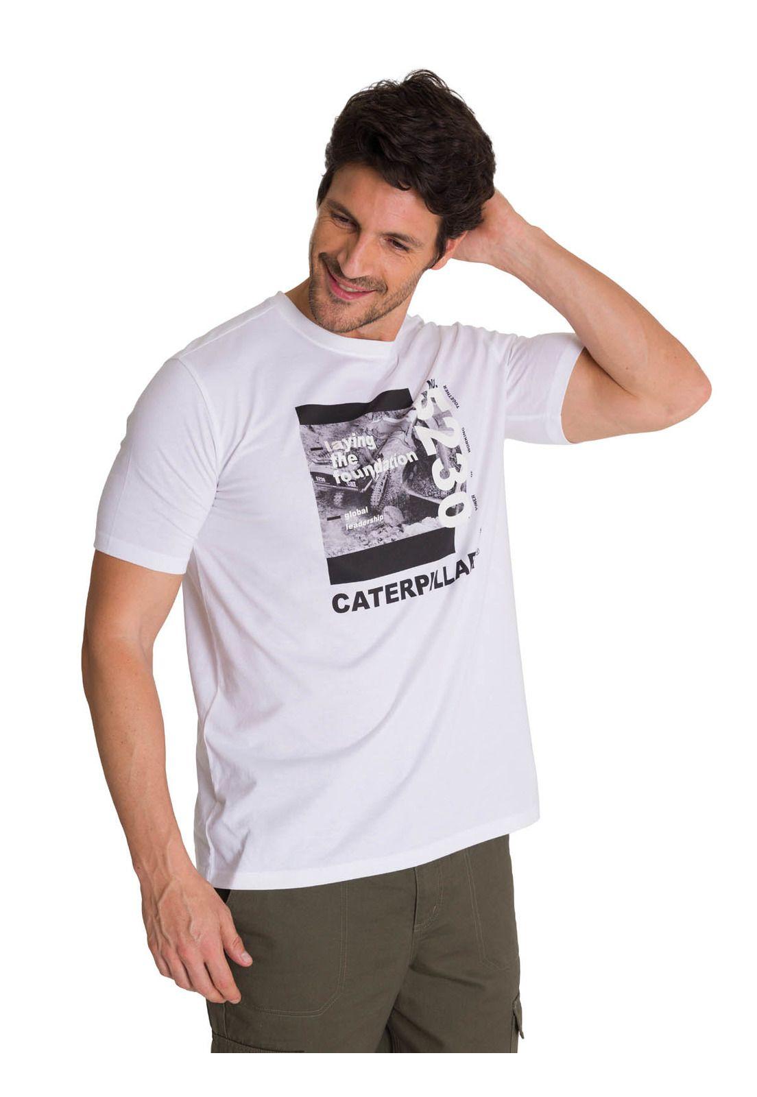 Polera Manga Corta Hombre Everyday Workwear Blanco-1