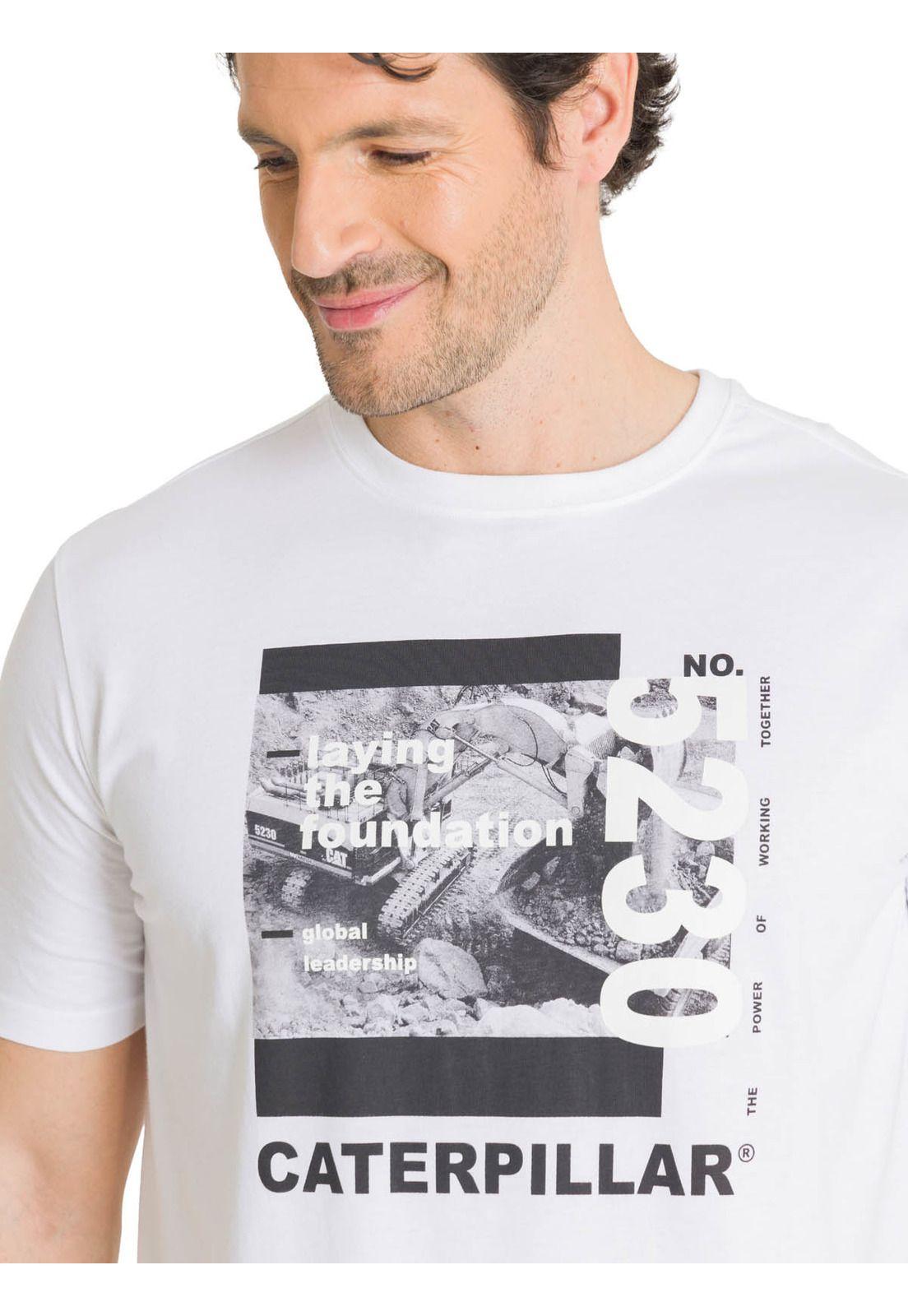 Polera Manga Corta Hombre Everyday Workwear Blanco-4