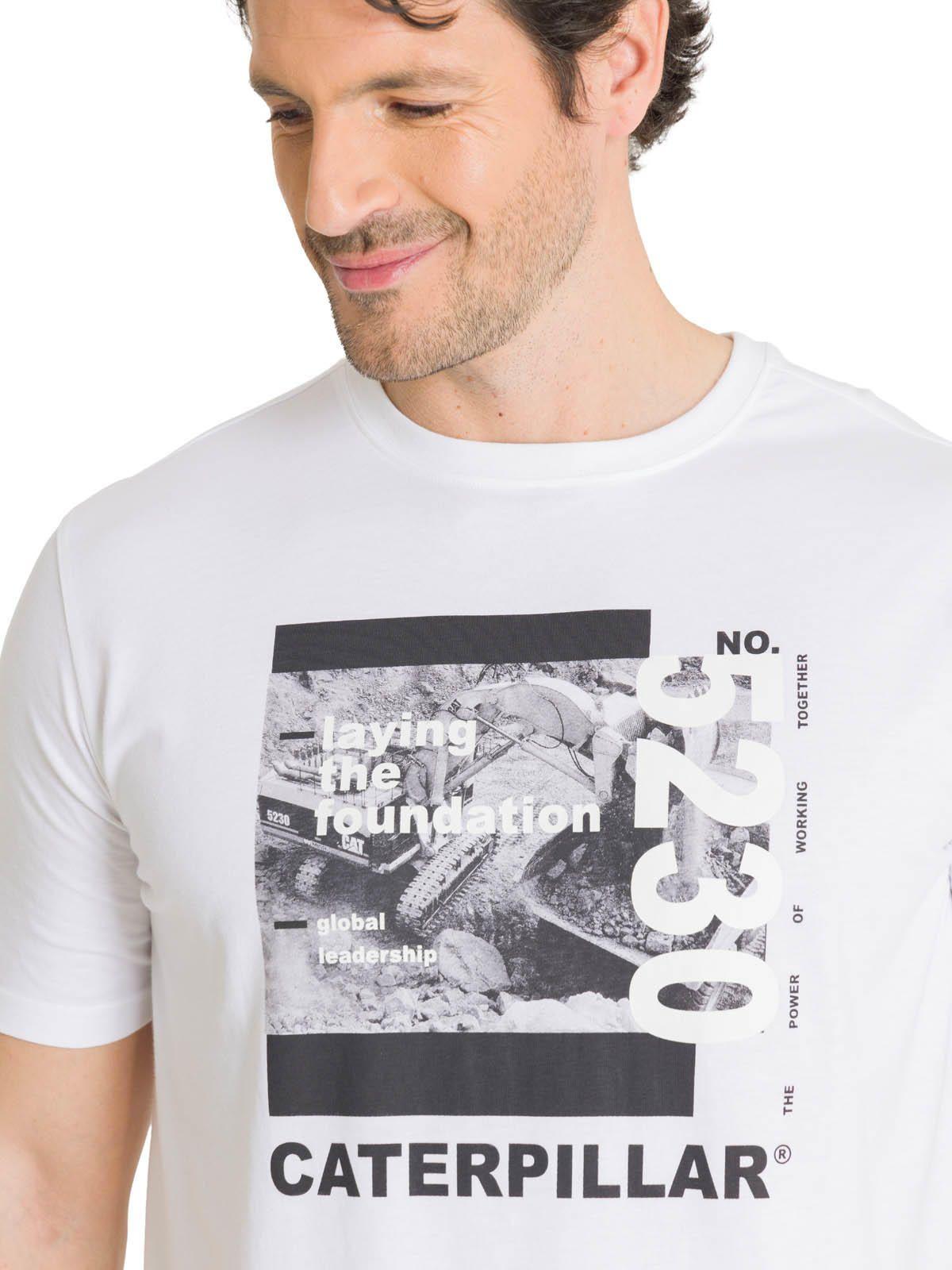 Polera Manga Corta Hombre Everyday Workwear Blanco-4