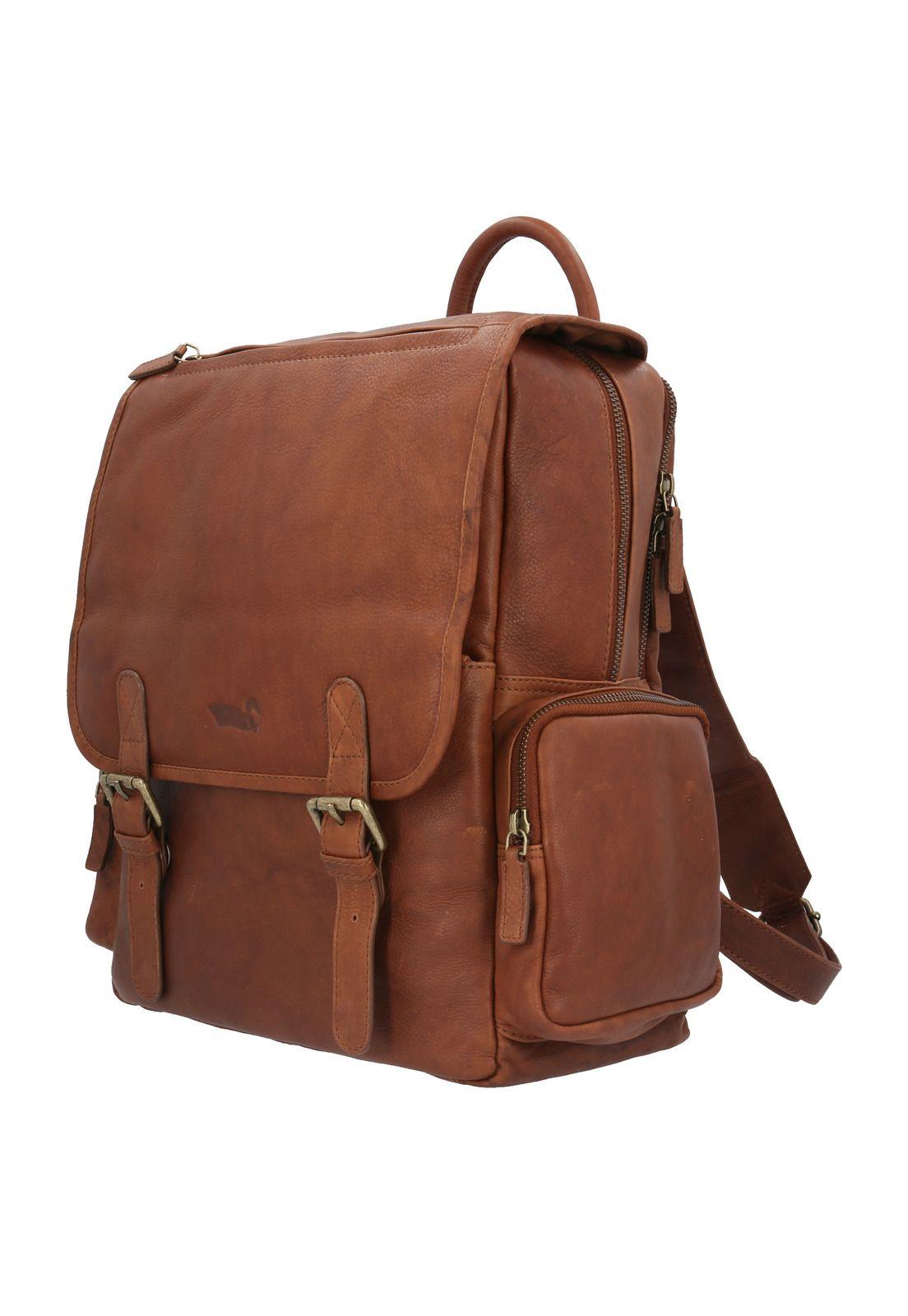 Mochila Cuero Hombre Aq Nigel Back Café-1