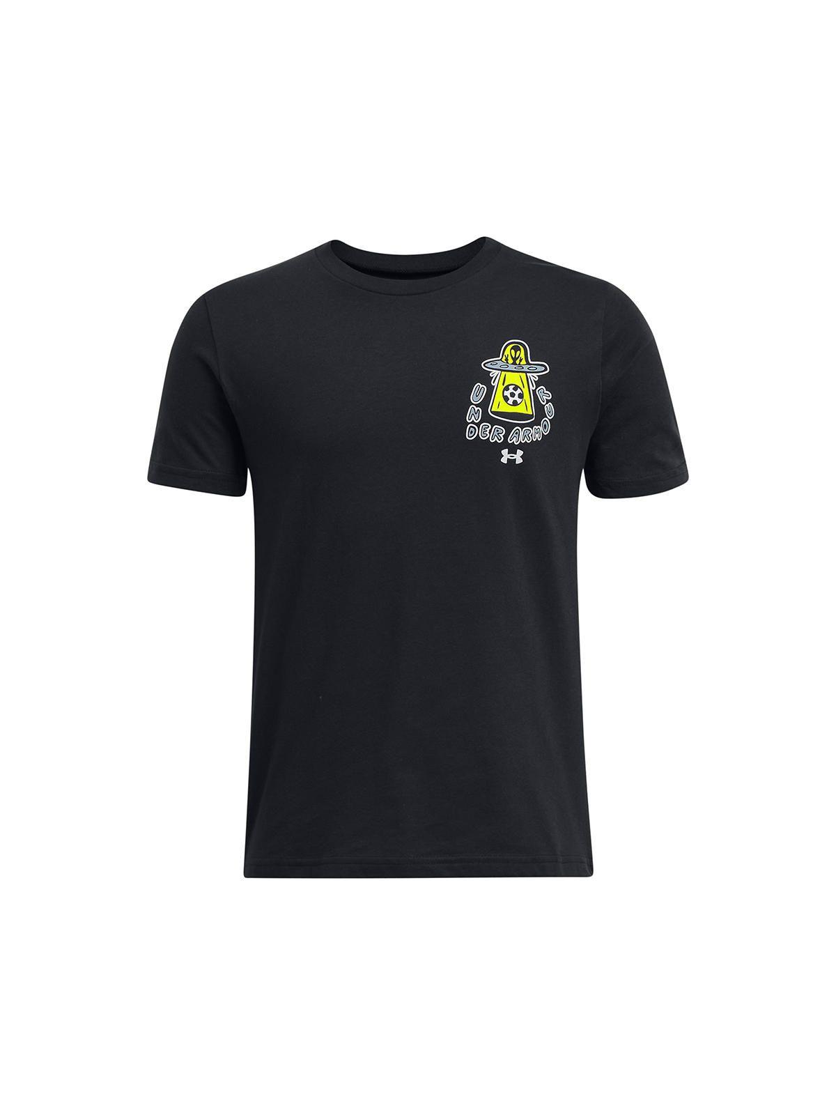 Polera fútbol UA Out Of This Wd niño Negro-0