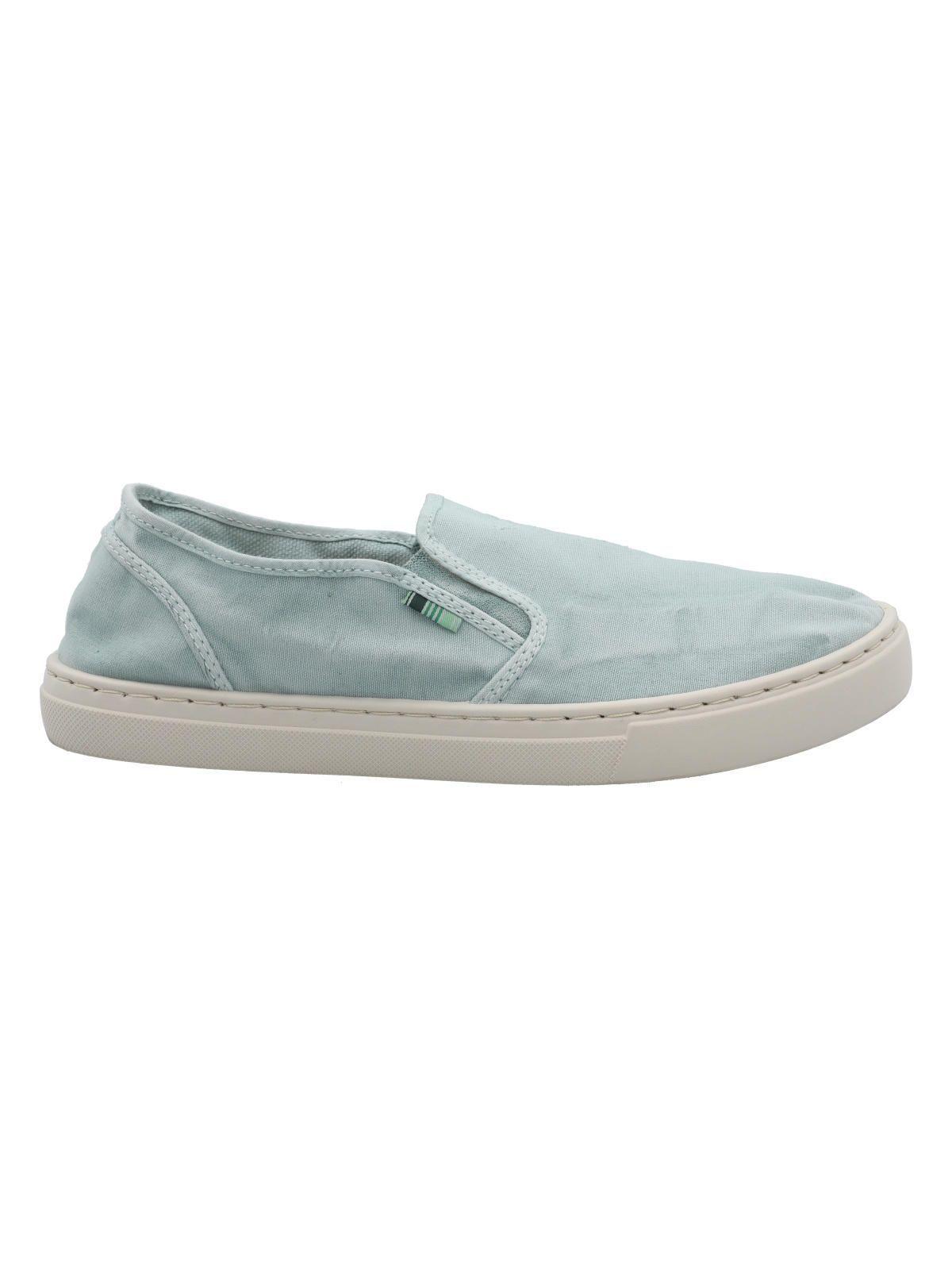 Zapatilla Algodón Orgánico Hombre Kea Celeste-0