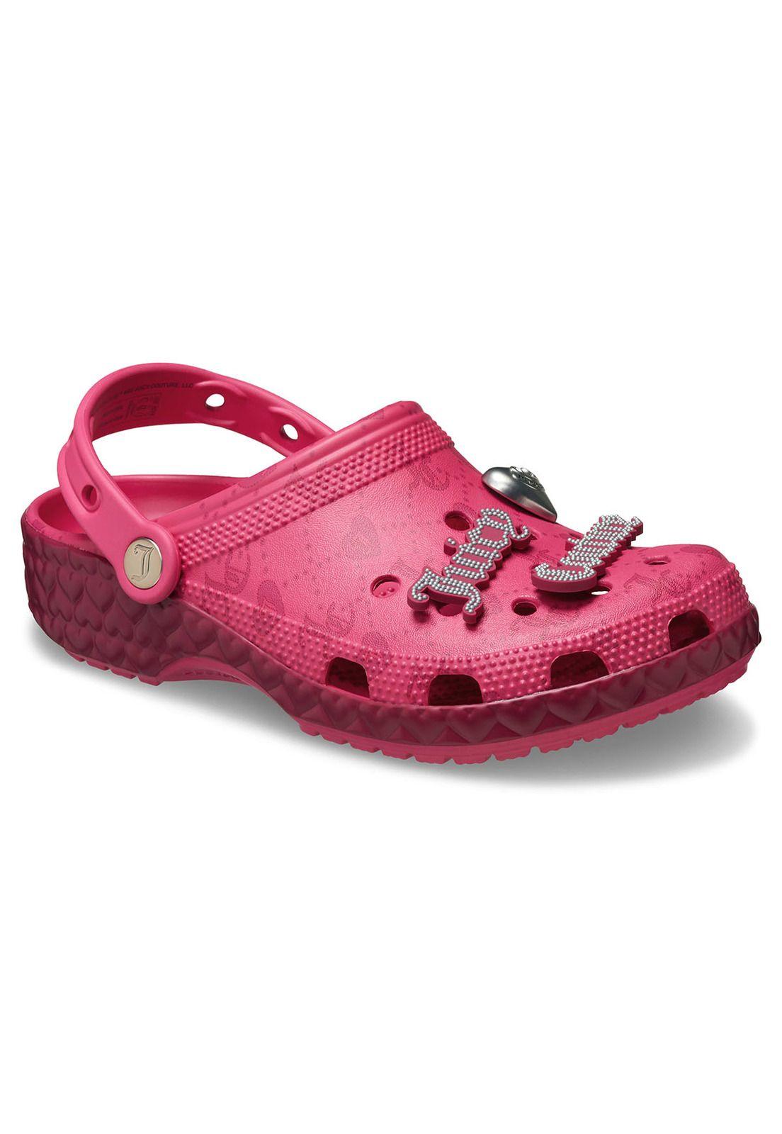 Zueco Crocs Mujer Juicy Couture Rosado-6