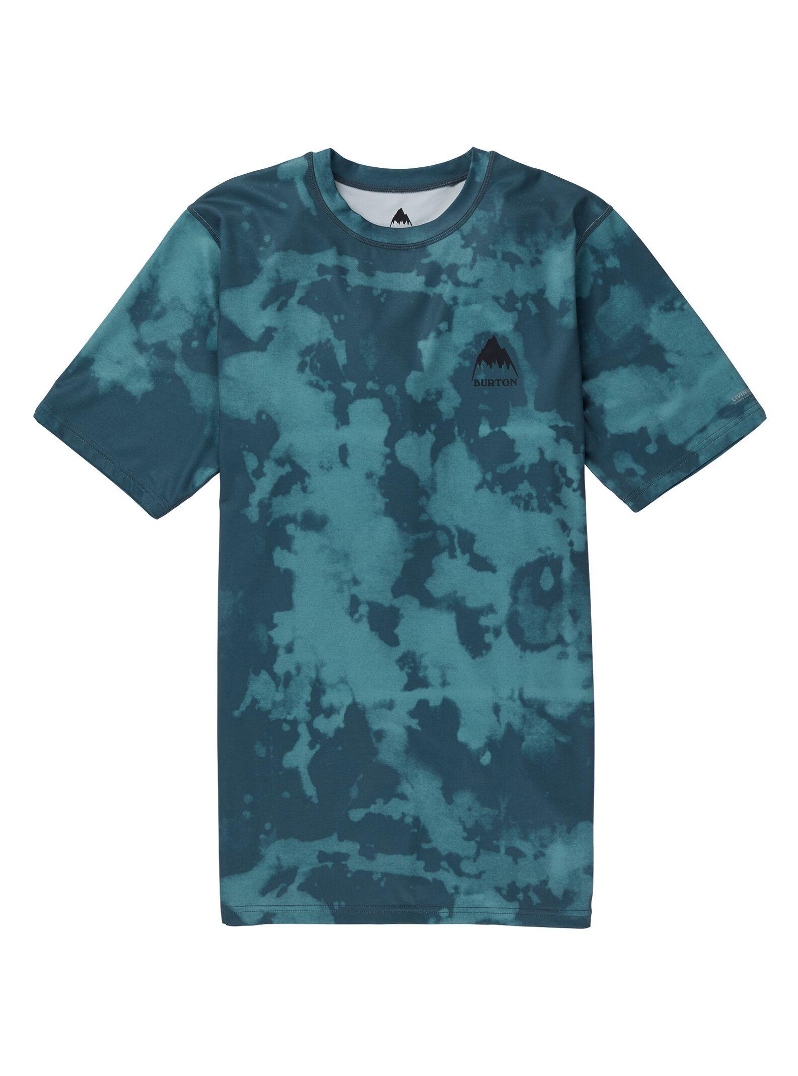 Polera M/C Primera Capa Ltwt Hombre Celeste Burton-2