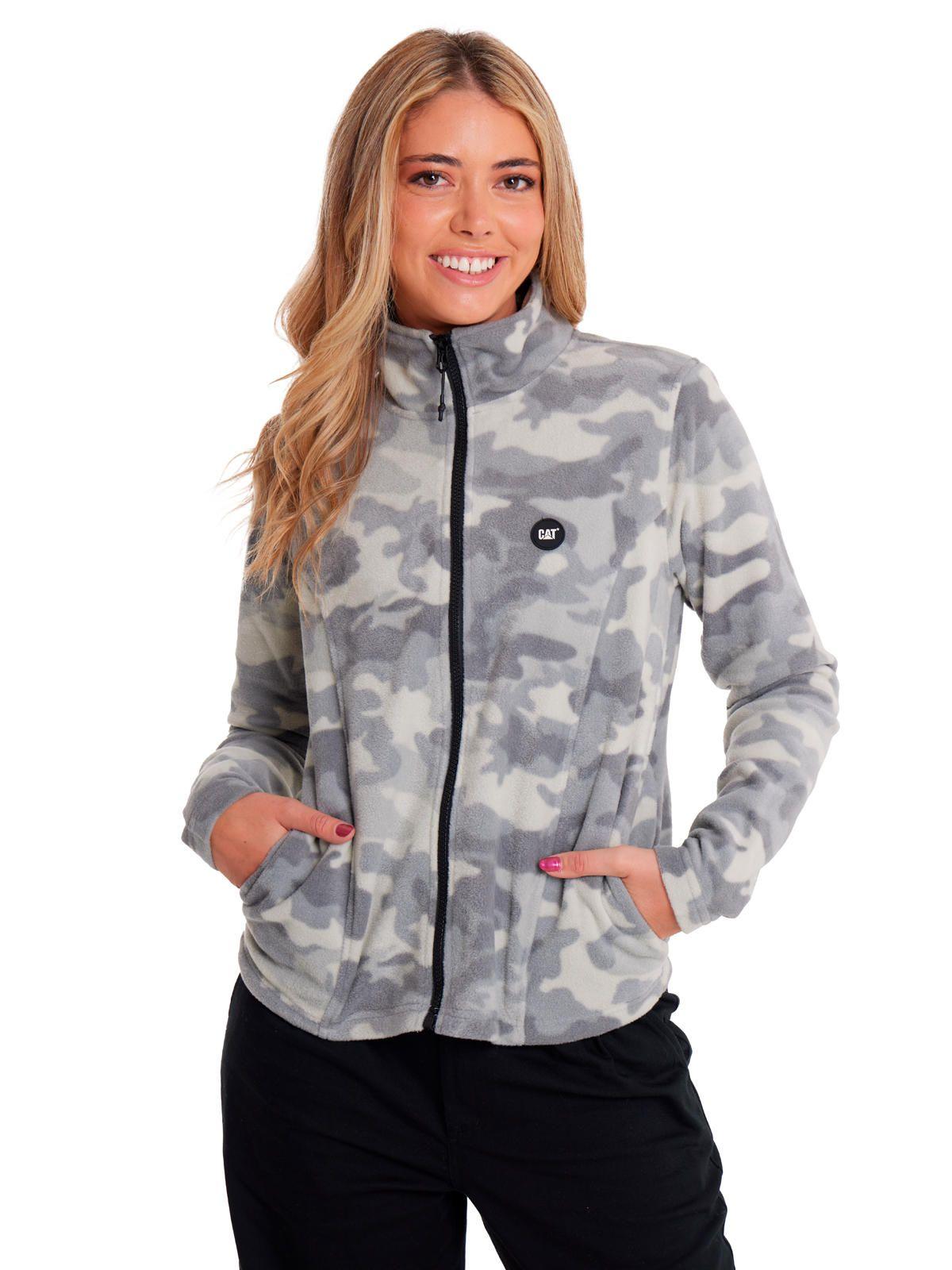 Polar Mujer W Microfleece Full Zip Jacket Gris-0