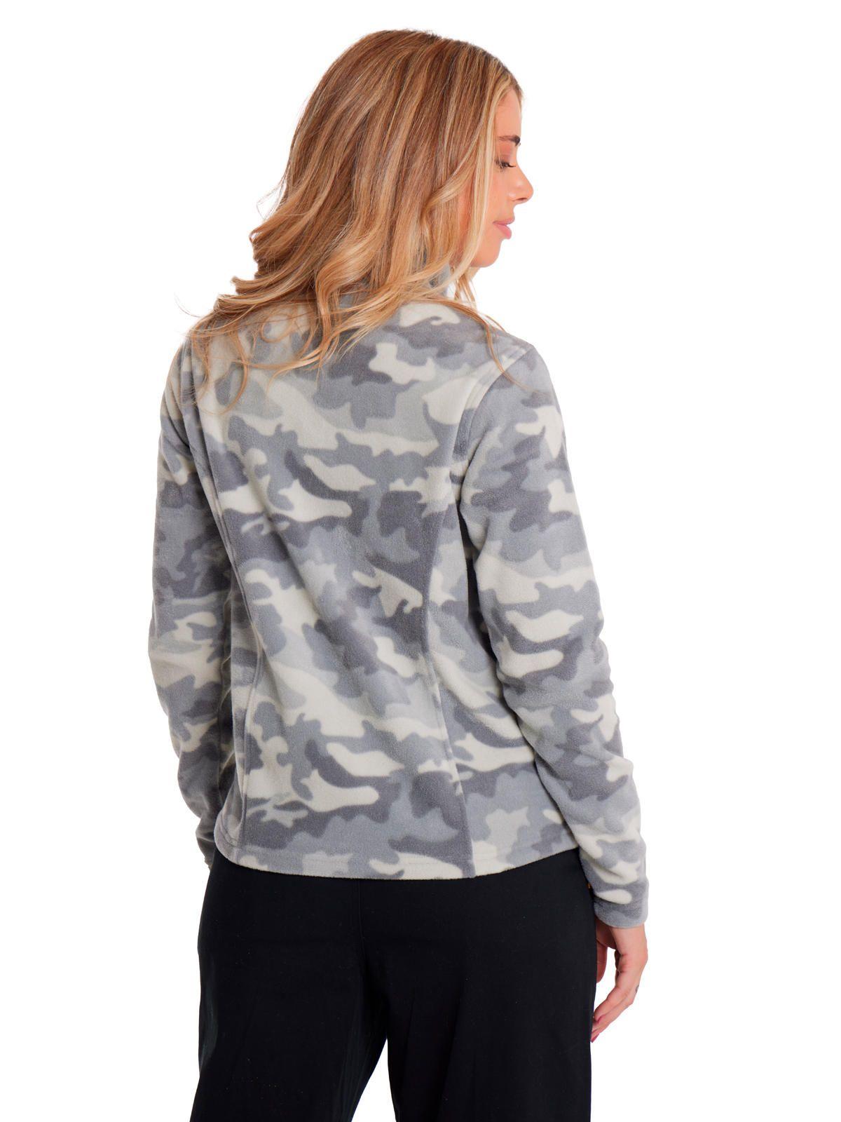 Polar Mujer W Microfleece Full Zip Jacket Gris-3