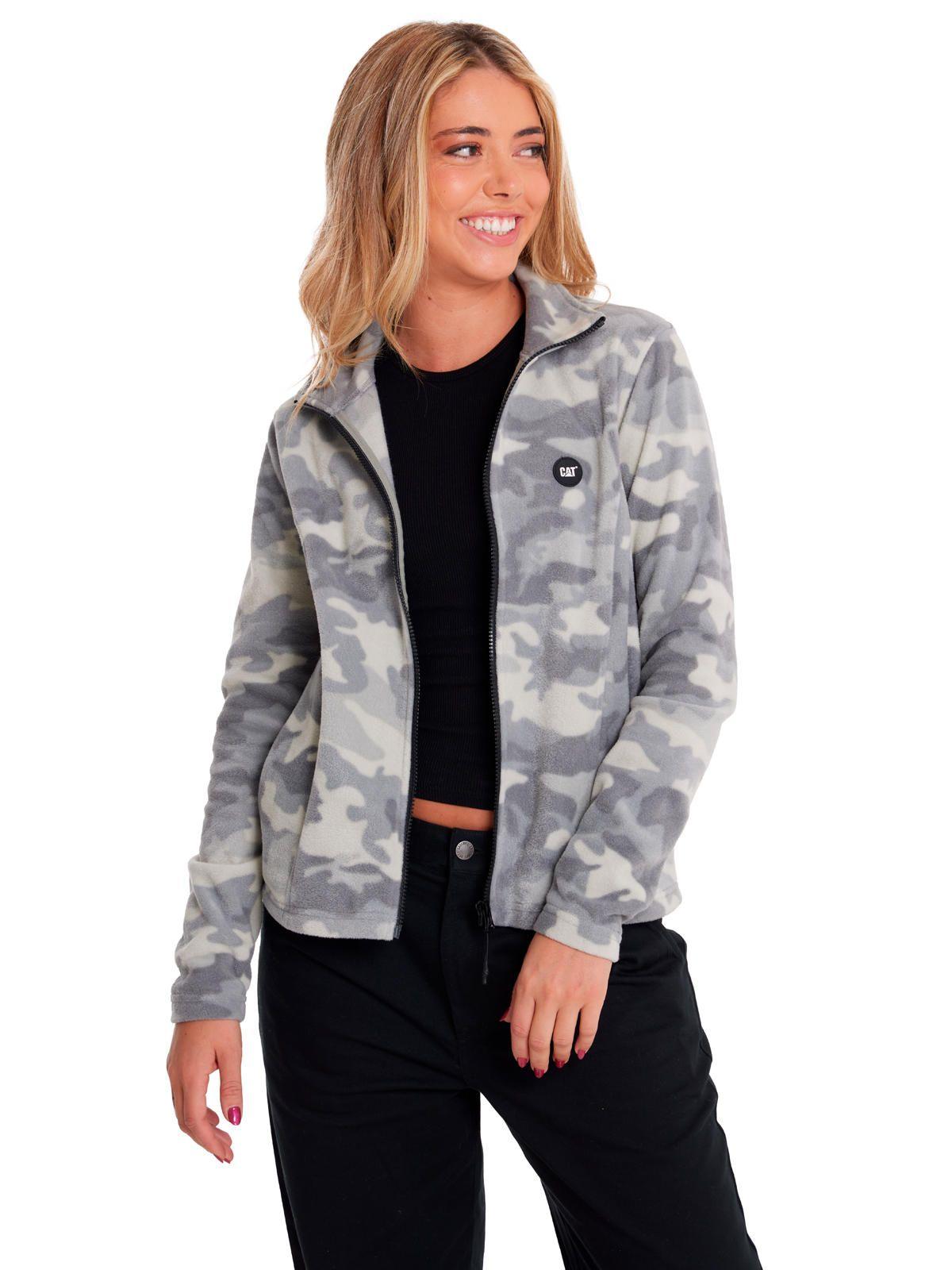 Polar Mujer W Microfleece Full Zip Jacket Gris-5