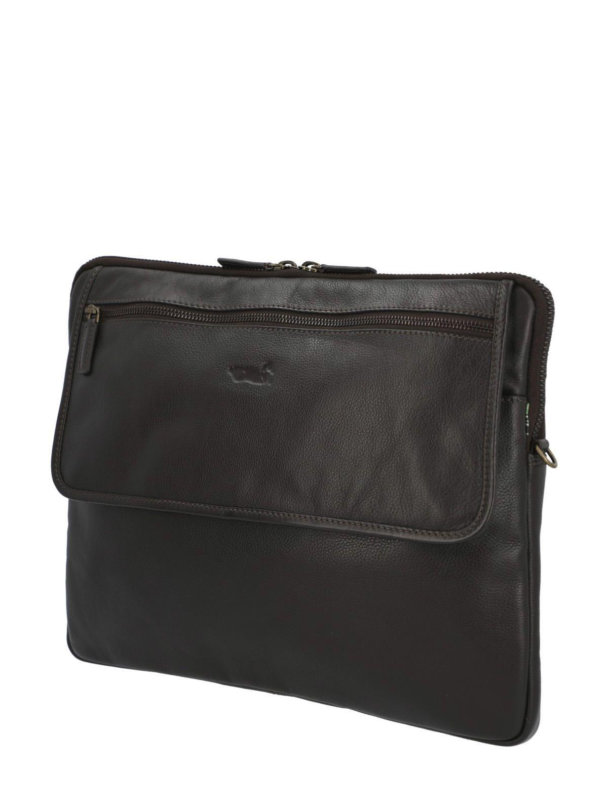 Maletín Cuero Hombre Np Scott Bag Café-2