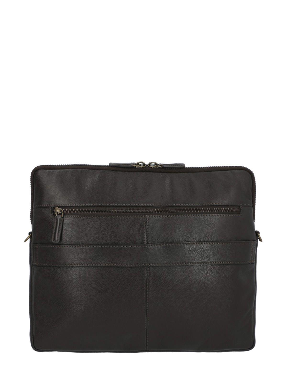 Maletín Cuero Hombre Np Scott Bag Café-3
