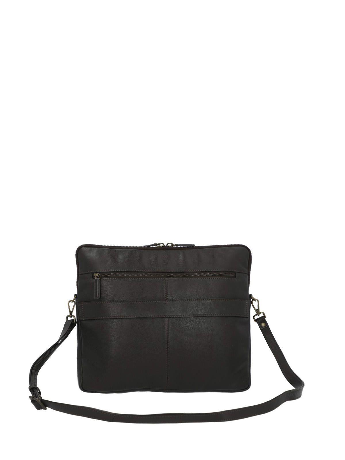 Maletín Cuero Hombre Np Scott Bag Café-4
