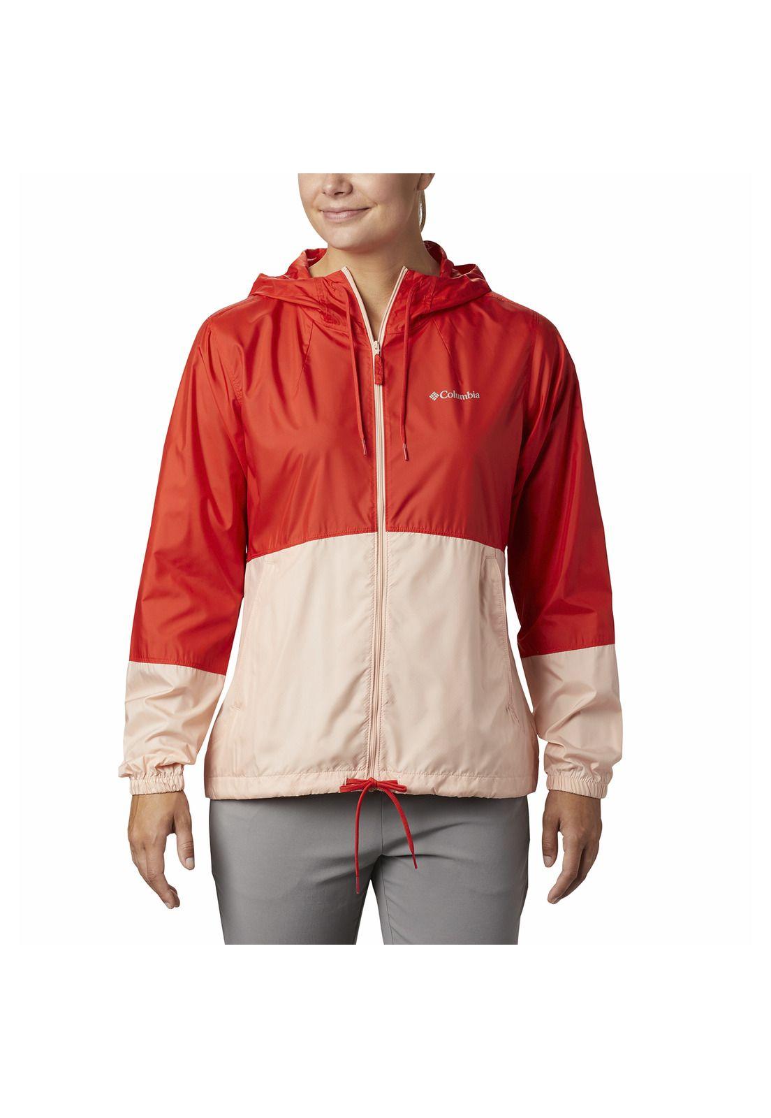 Cortaviento Mujer Flash Windbreaker Naranjo-0