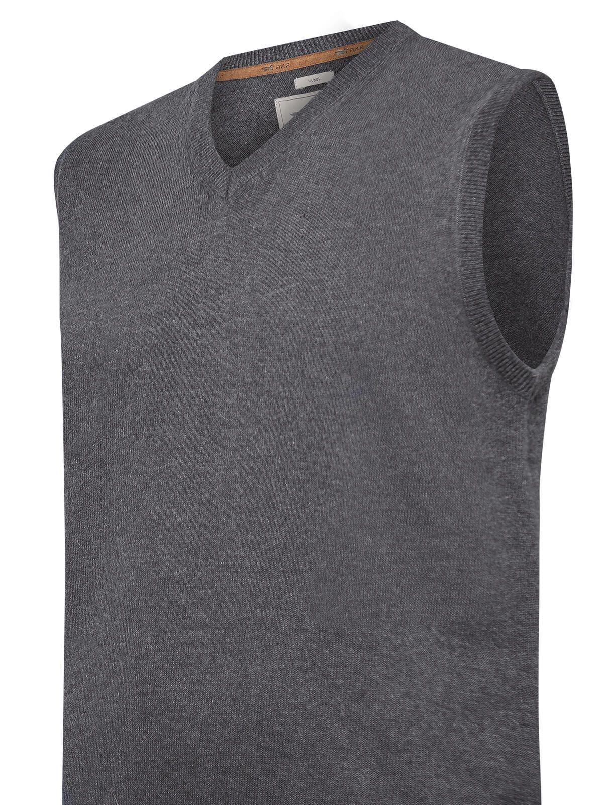 Chaleco Lana Hombre Vestswin Gris-3