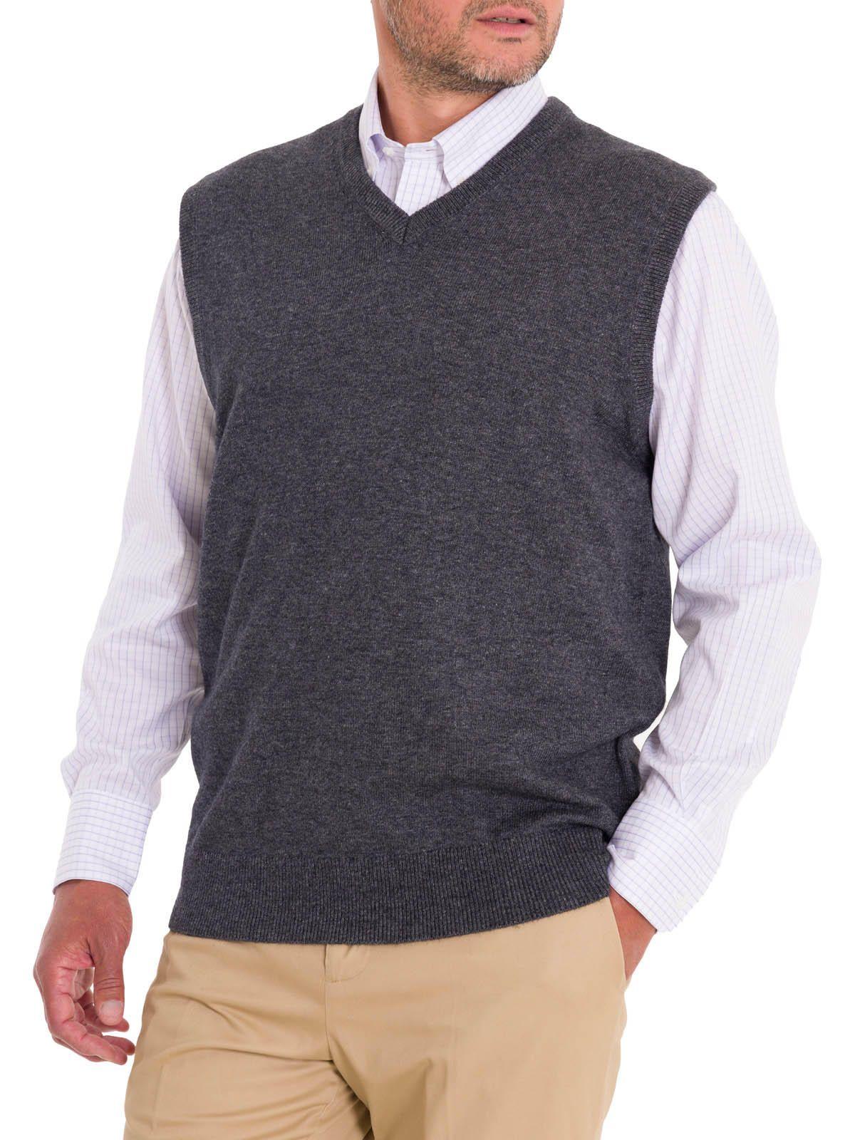 Chaleco Lana Hombre Vestswin Gris-5