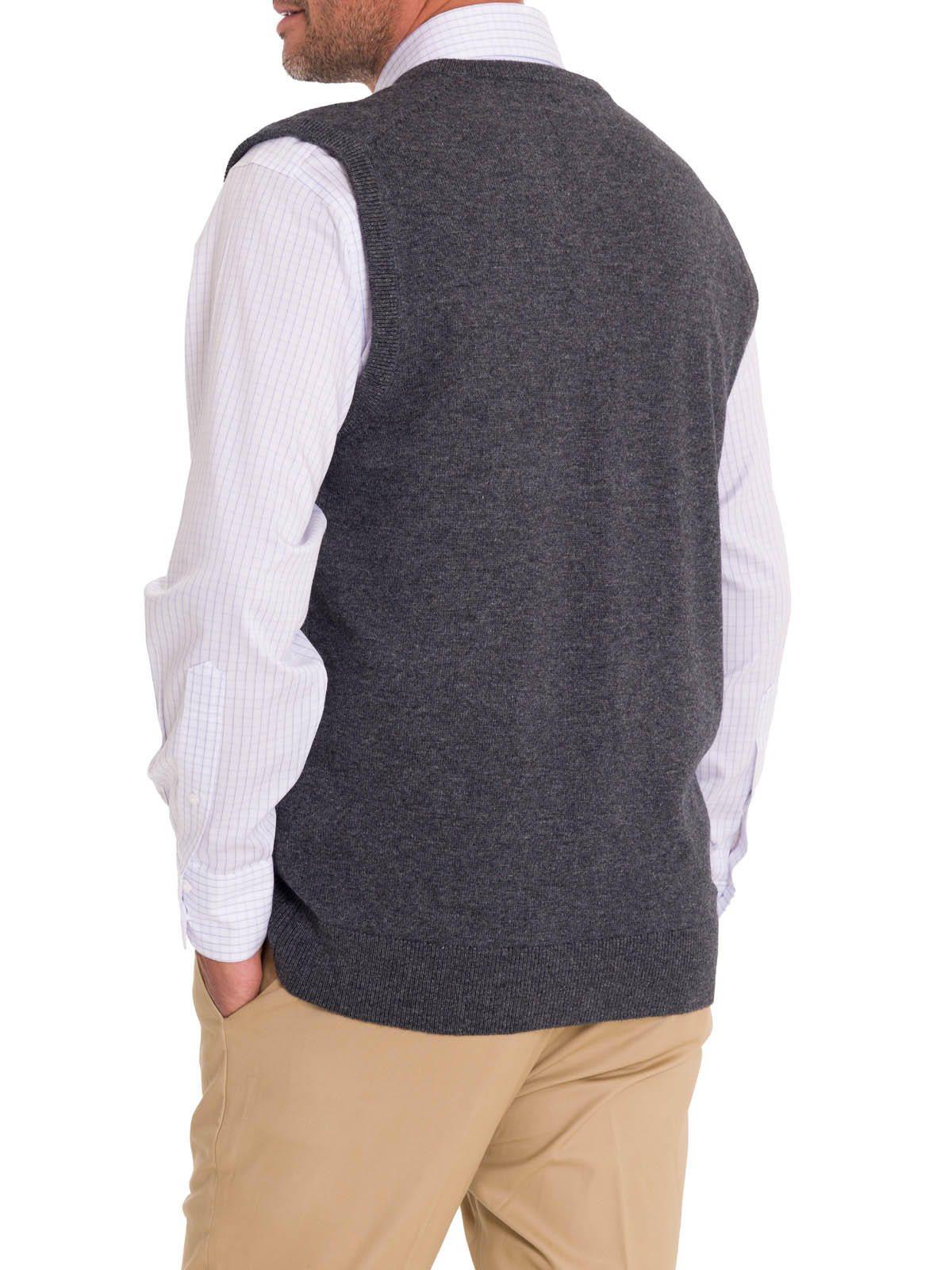 Chaleco Lana Hombre Vestswin Gris-6