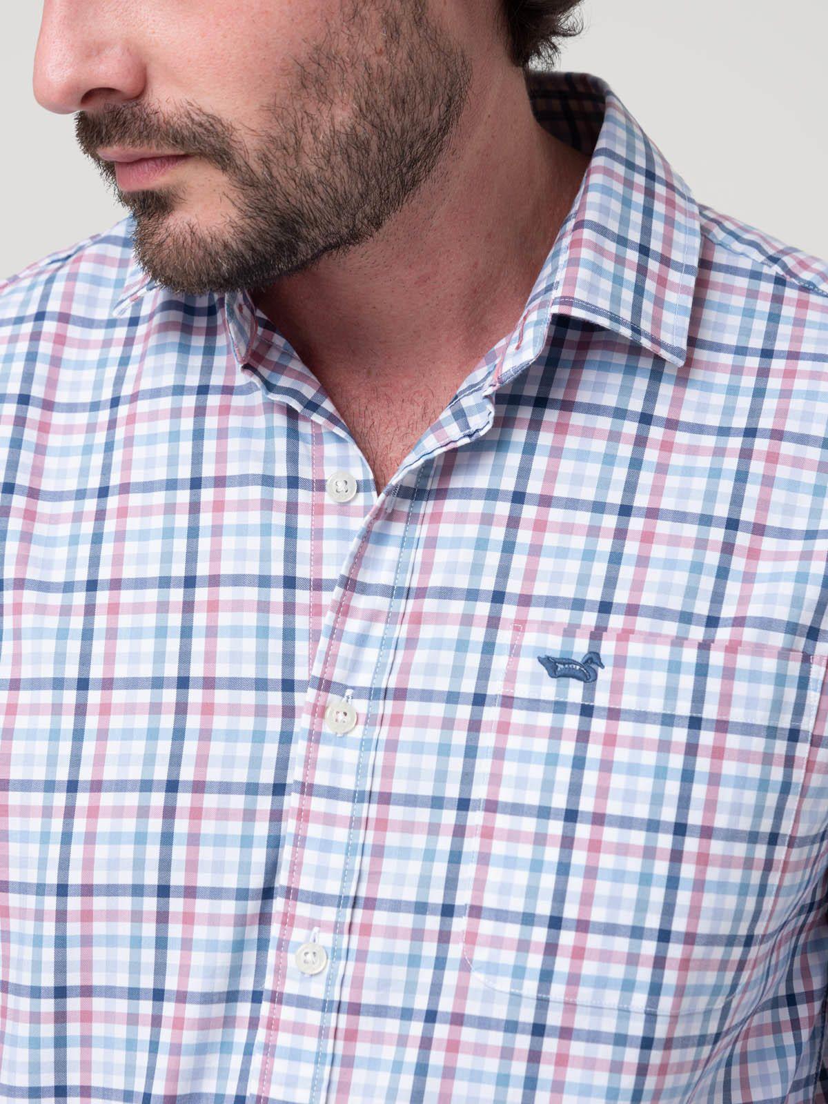 Camisa Hombre Algodón Orgánico Mild Azul-6