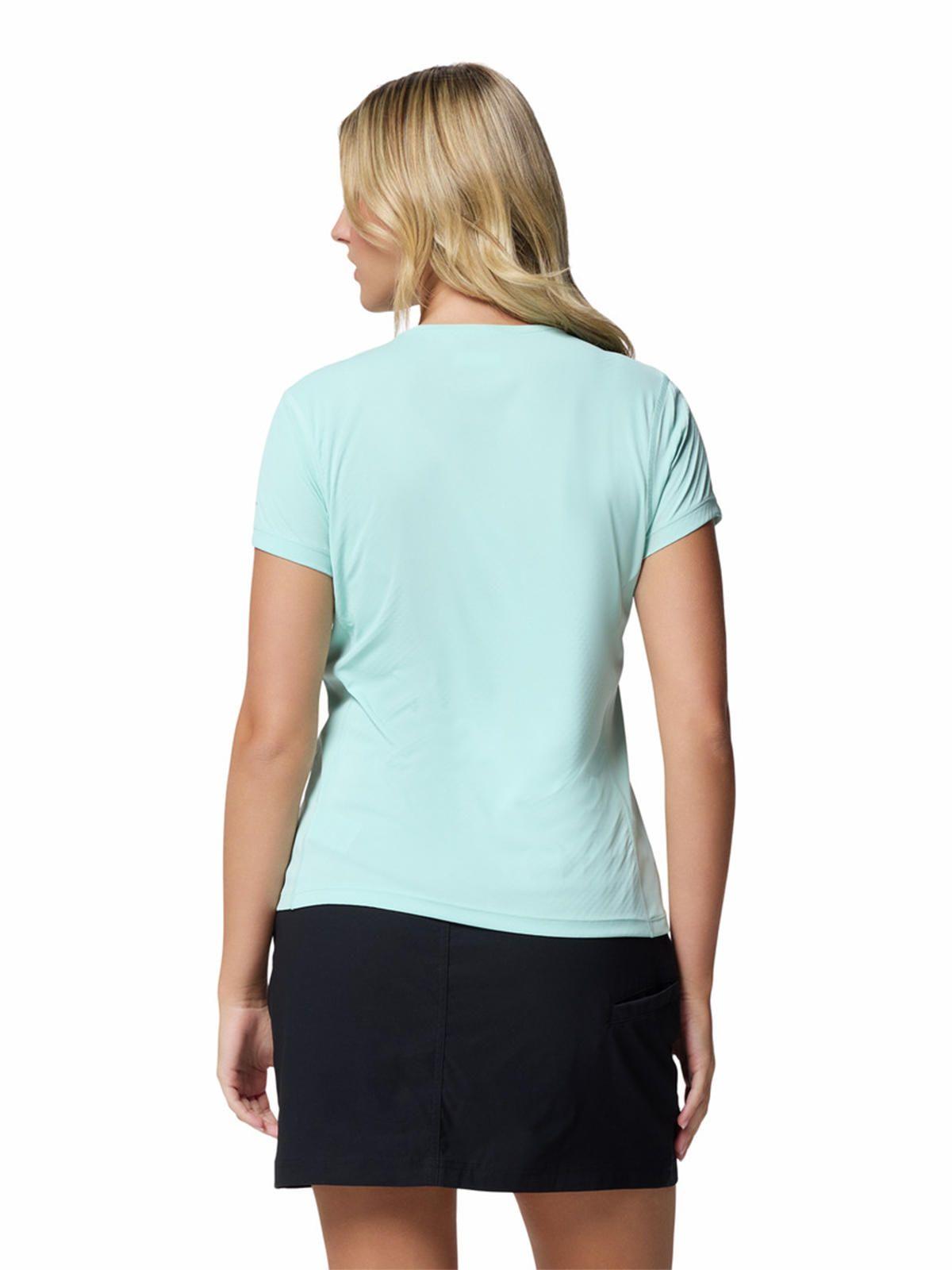 Polera M/C Mujer Zero Rules Light Verde-4