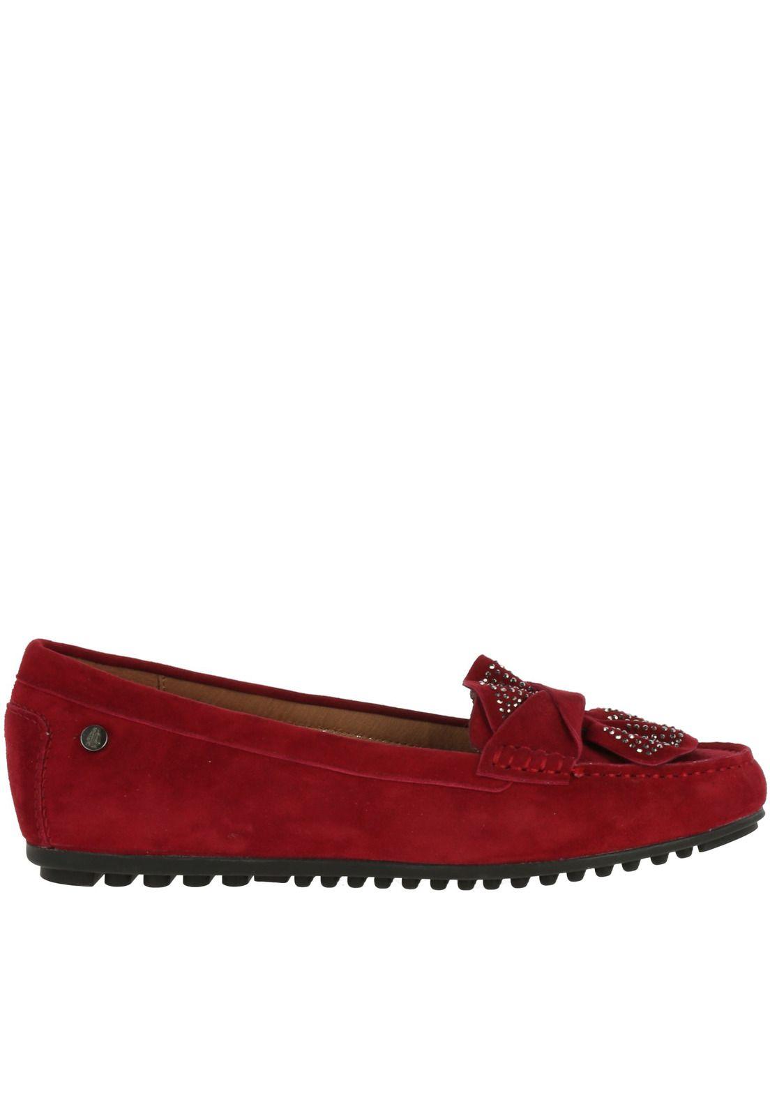 Mocasín Cuero Mujer Nerba Burdeo-3