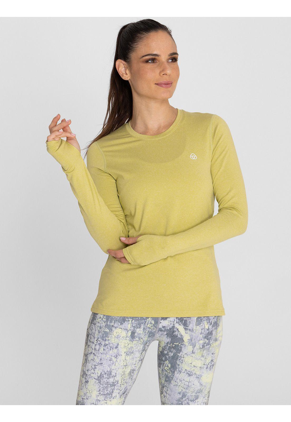  Polera primera capa Mujer First Layer Verde-0
