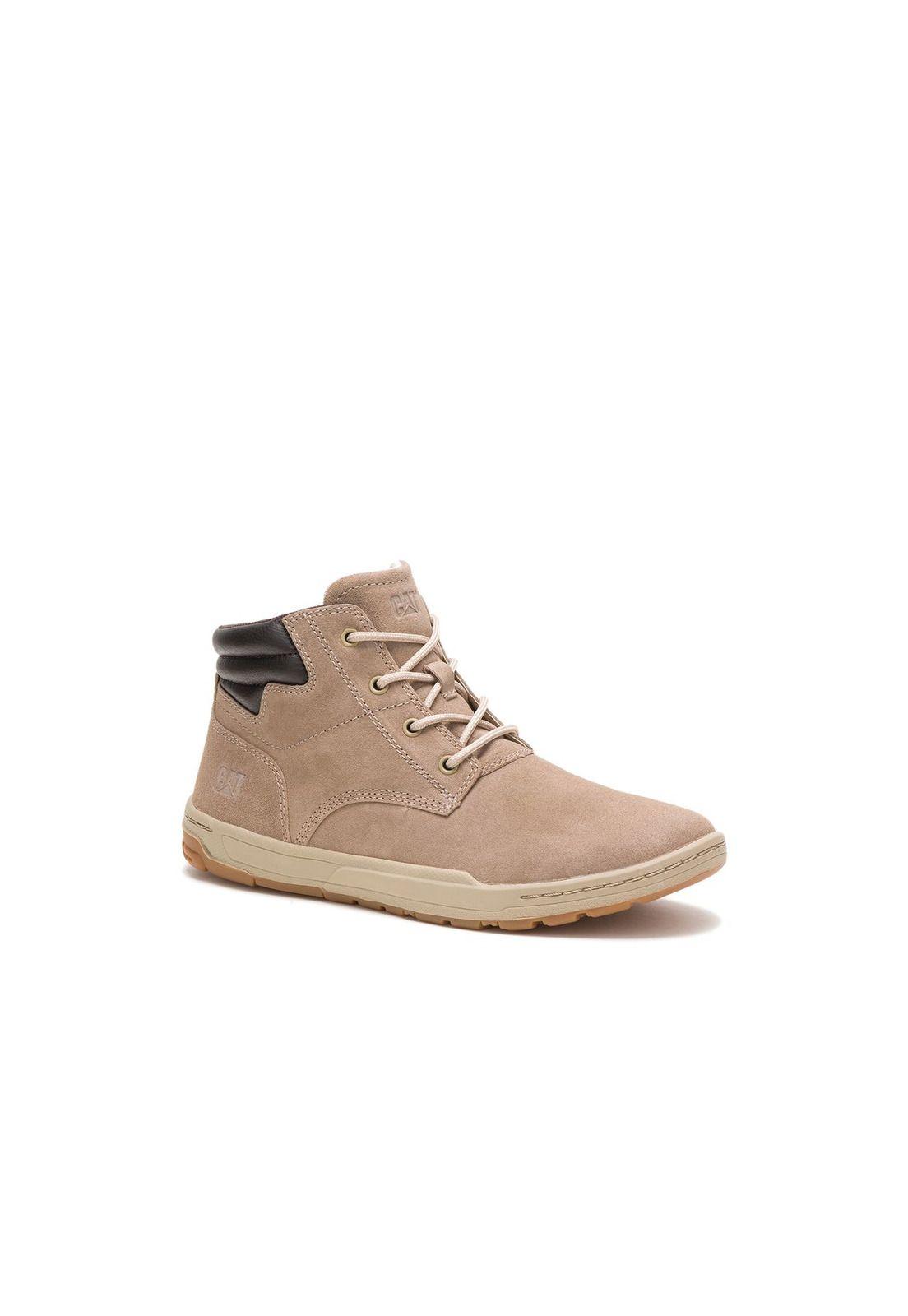 Zapatilla Hombre  Con Caña Creedence Beige-0