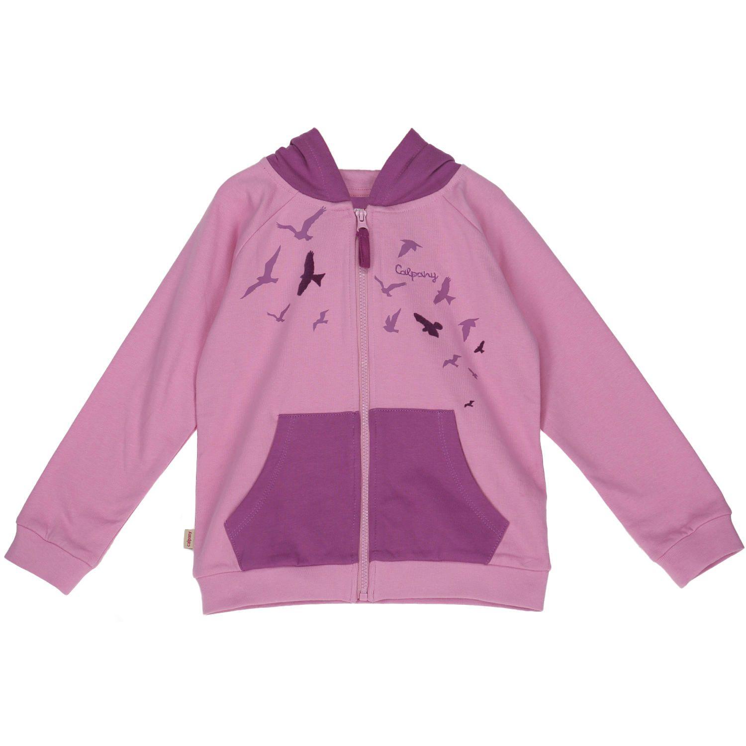 Polerones Niña Birds Rosa-0