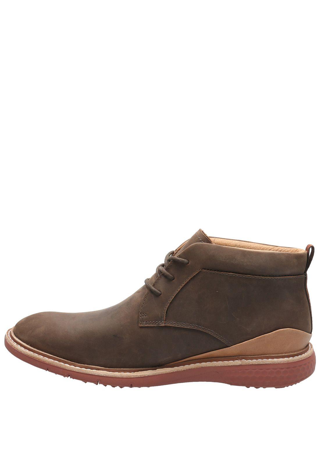 Botín Cuero Hombre High Line Café Oscuro-5