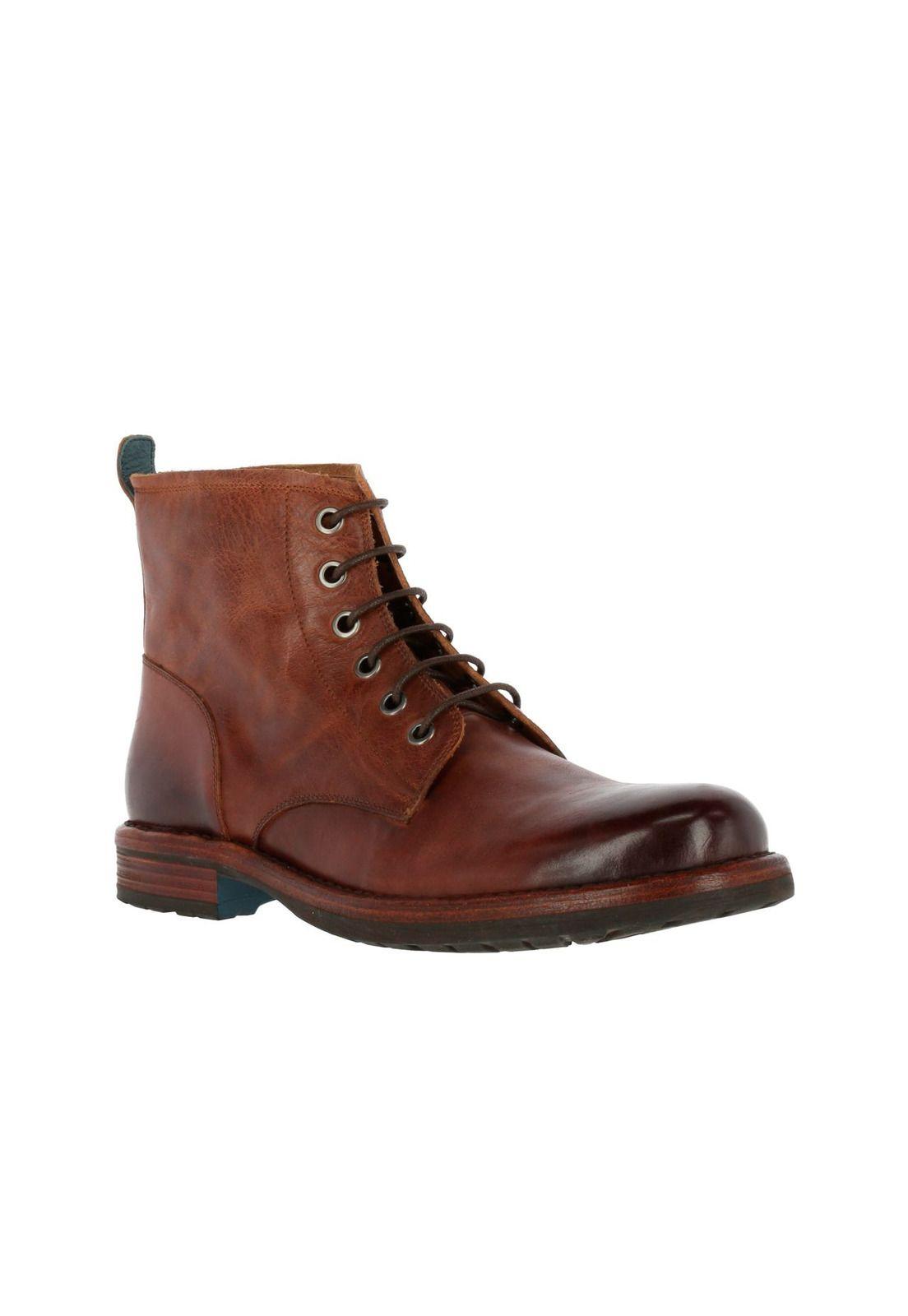 Botin Cuero Tate Café-0