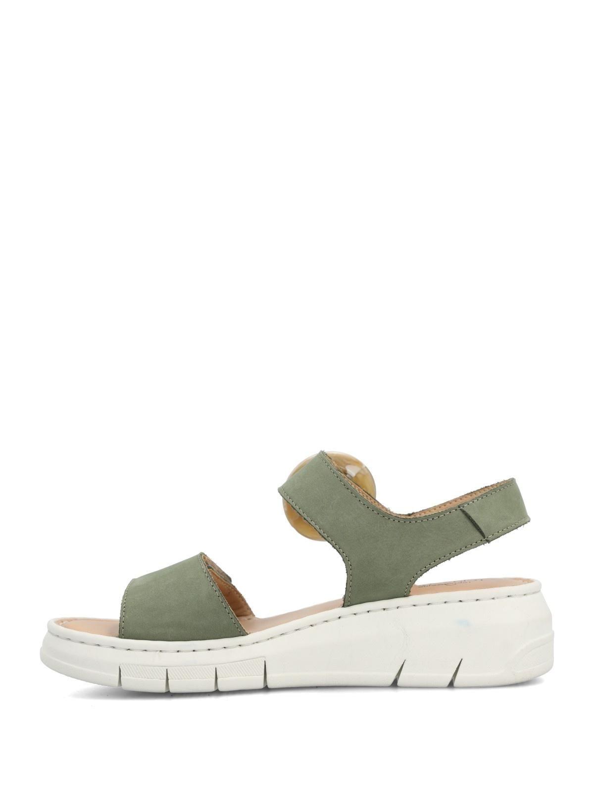 Sandalia Mujer Nelina Verde-5