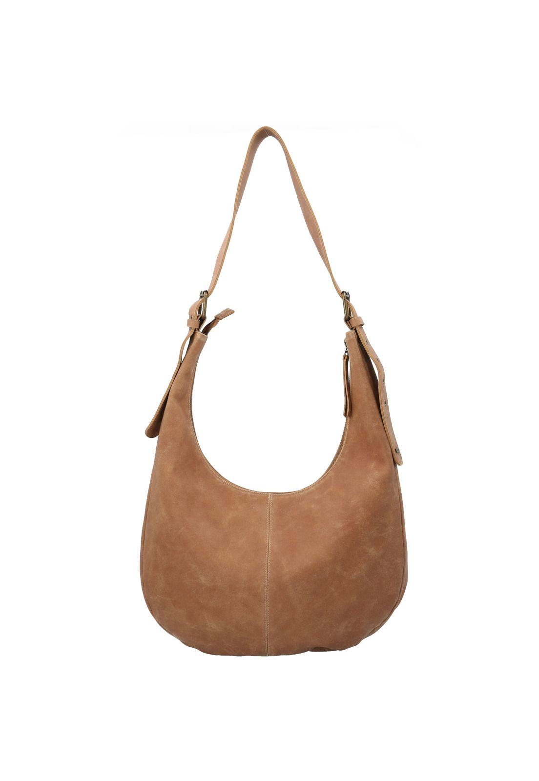 Cartera Cuero  Martina Hobo Café-2