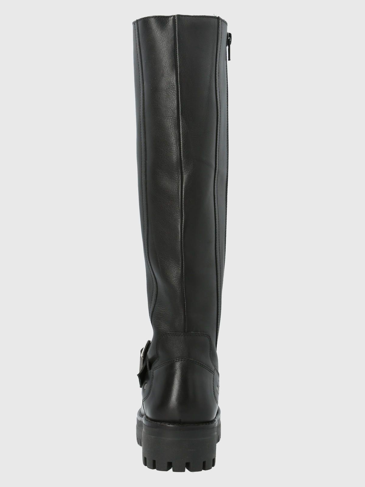 Bota Cuero Mujer Londa Negro-6